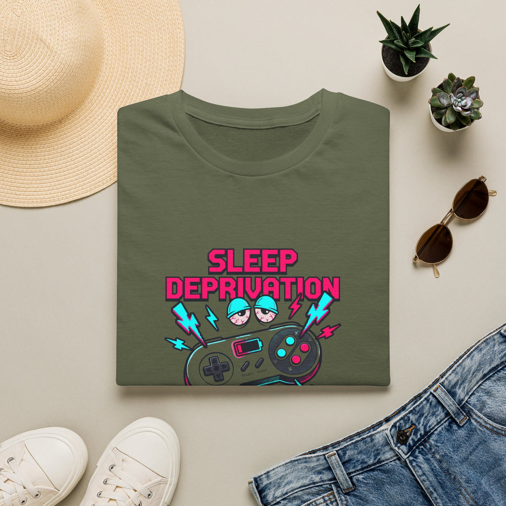 Sleep Deprivation Gamer Graphic Tee