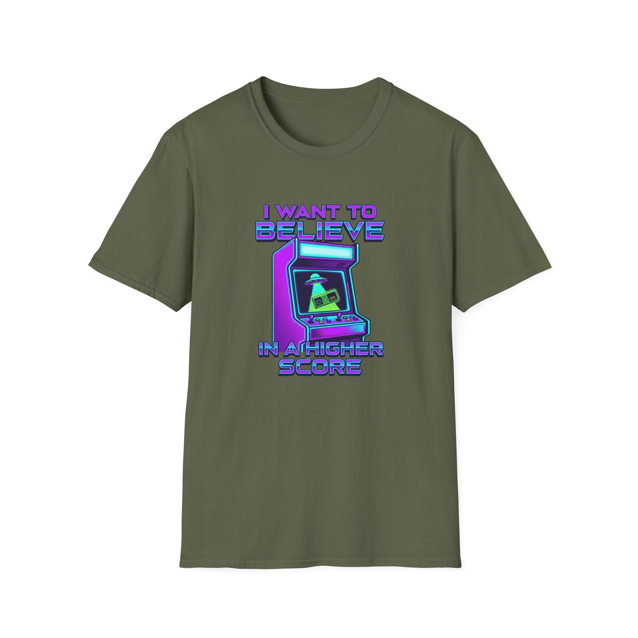 I Want To Believe Gamer Graphic Tee
