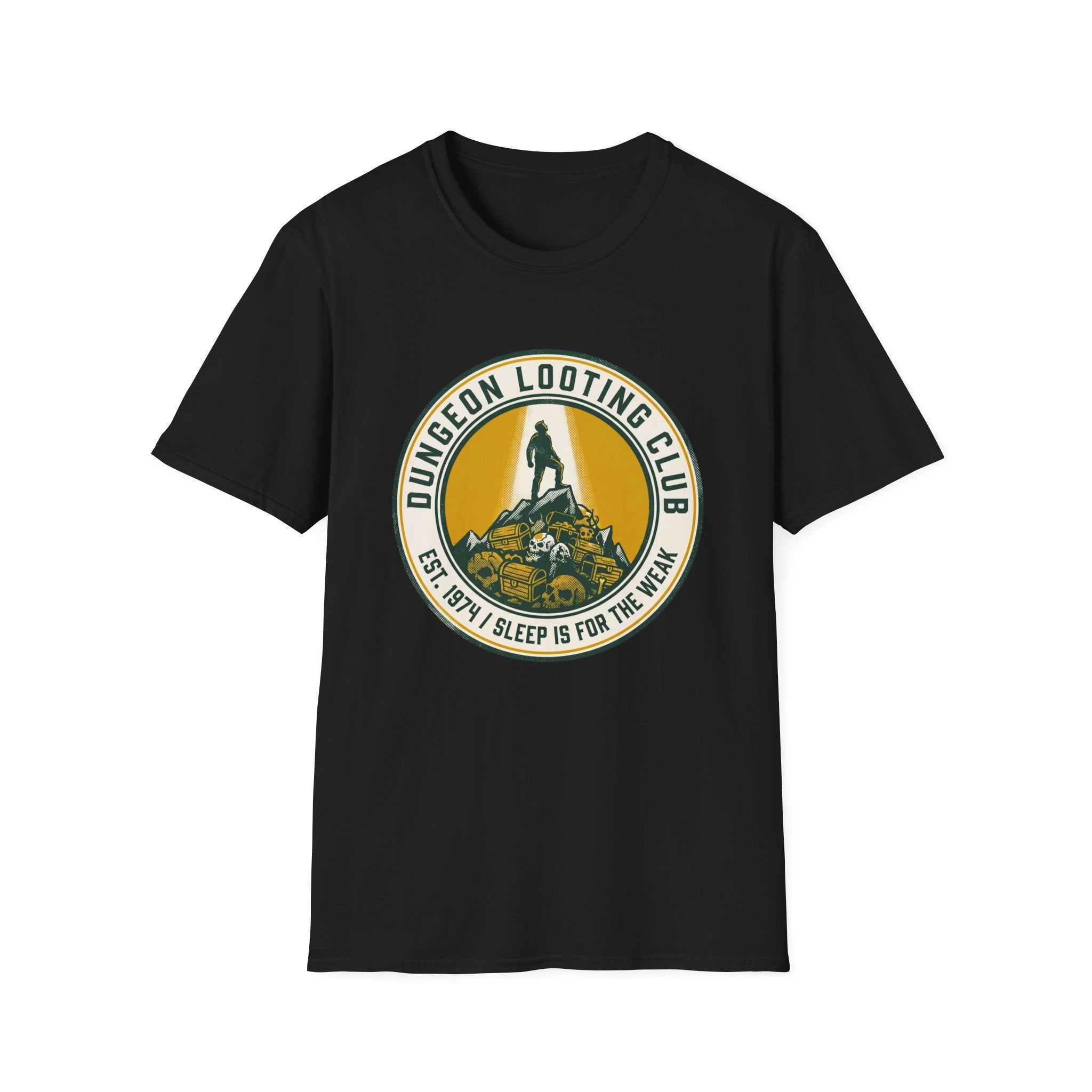 Dungeon Looting Club Gamer Graphic Tee