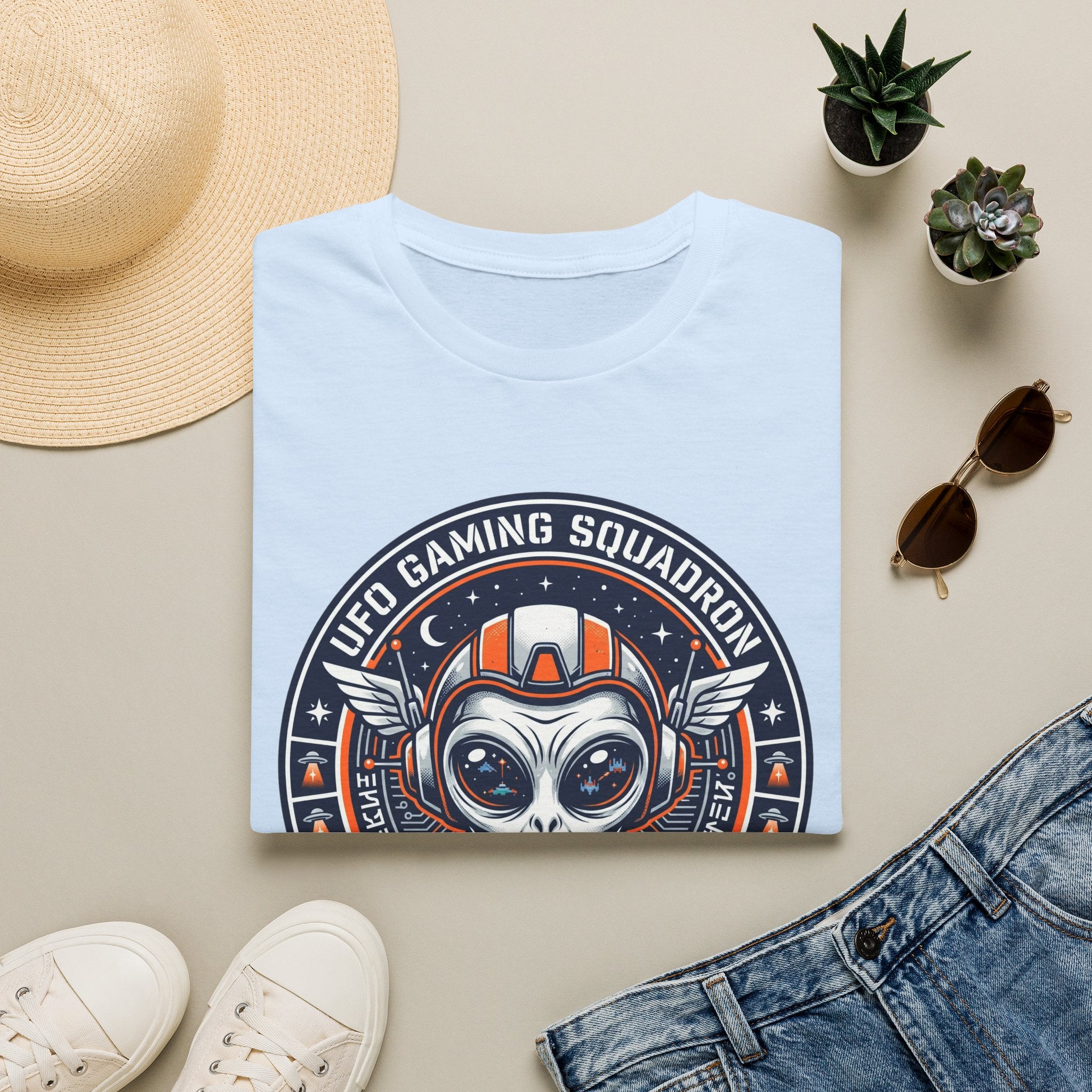 UFO Gaming Squadron Graphic Tee