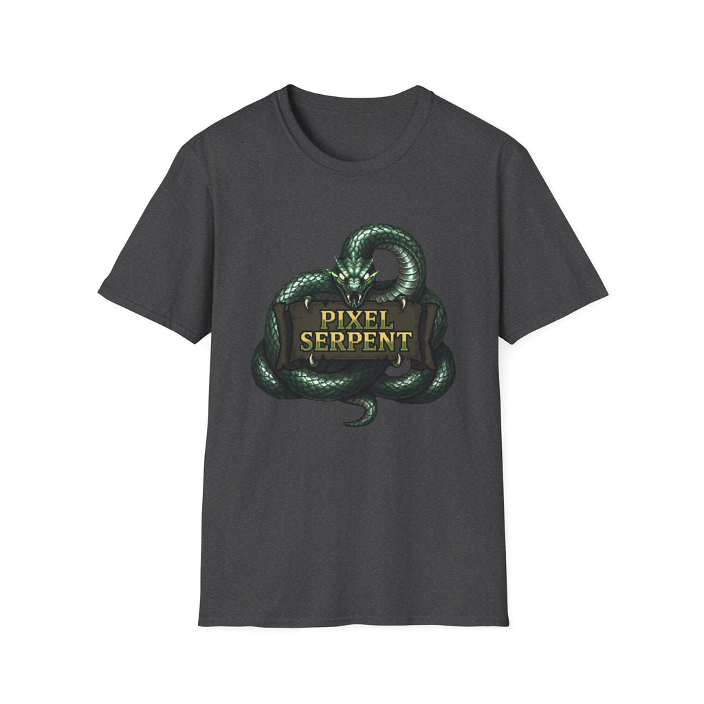 Pixel Serpent Gamer Graphic Tee