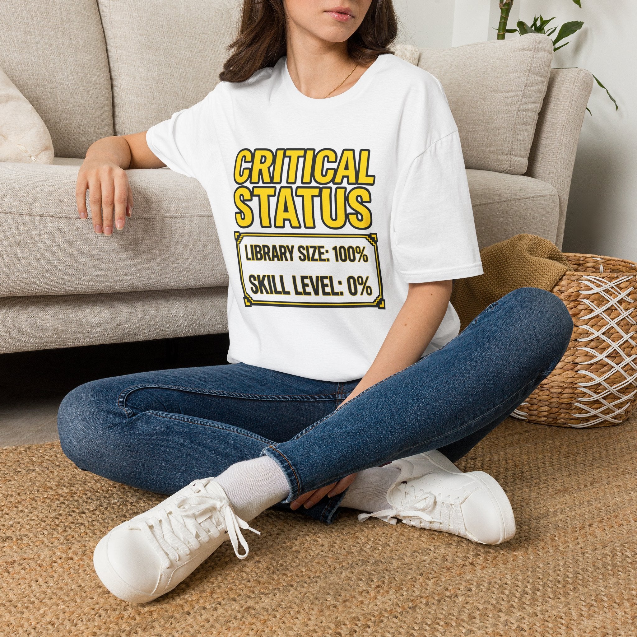 Skill Level 0% Gamer Graphic Tee