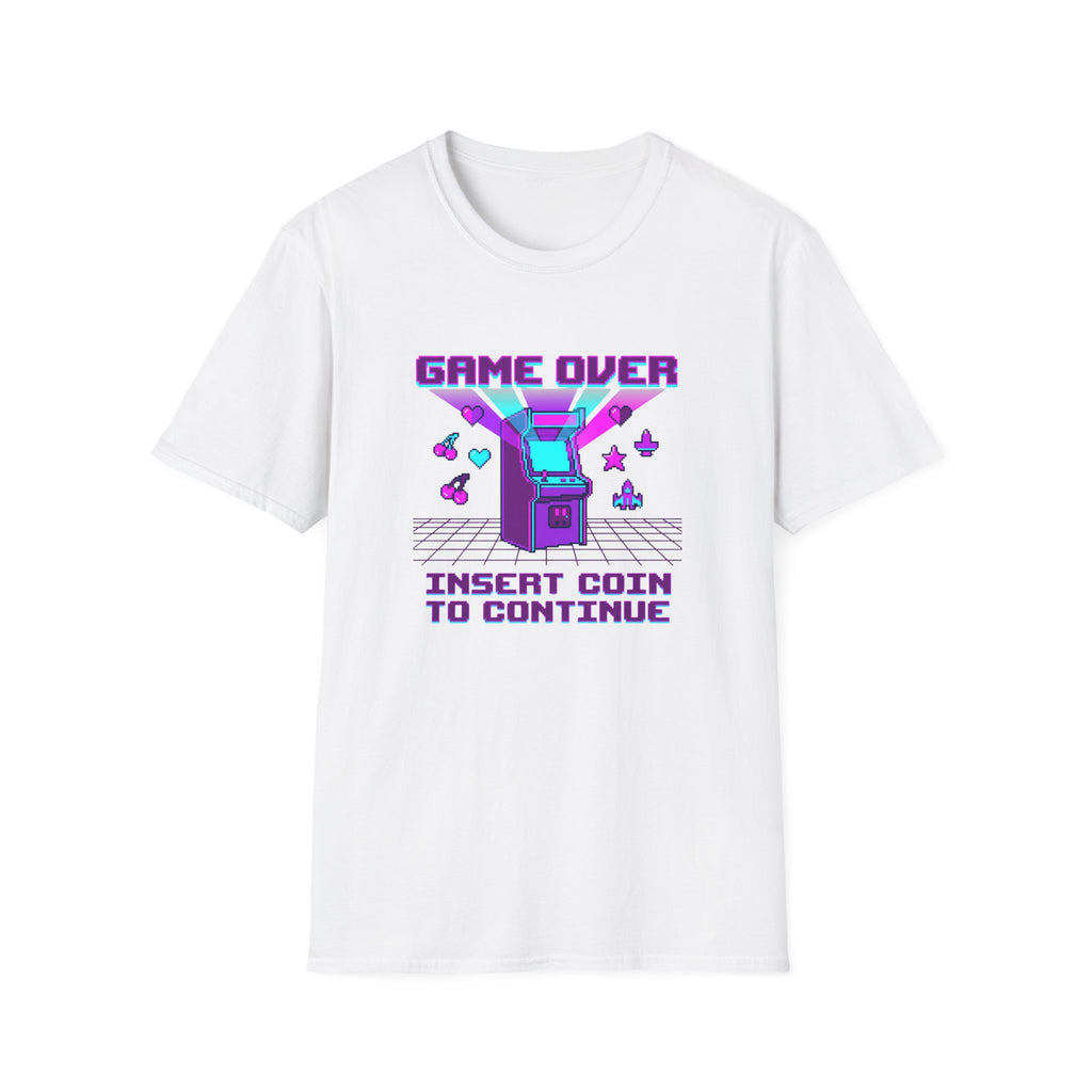 Game Over Insert Coin Graphic Tee