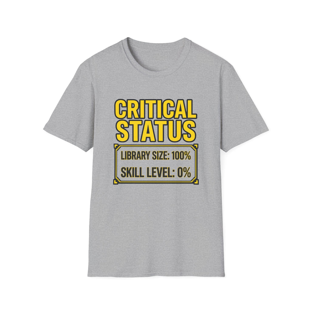 Skill Level 0% Gamer Graphic Tee