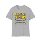 Skill Level 0% Gamer Graphic Tee