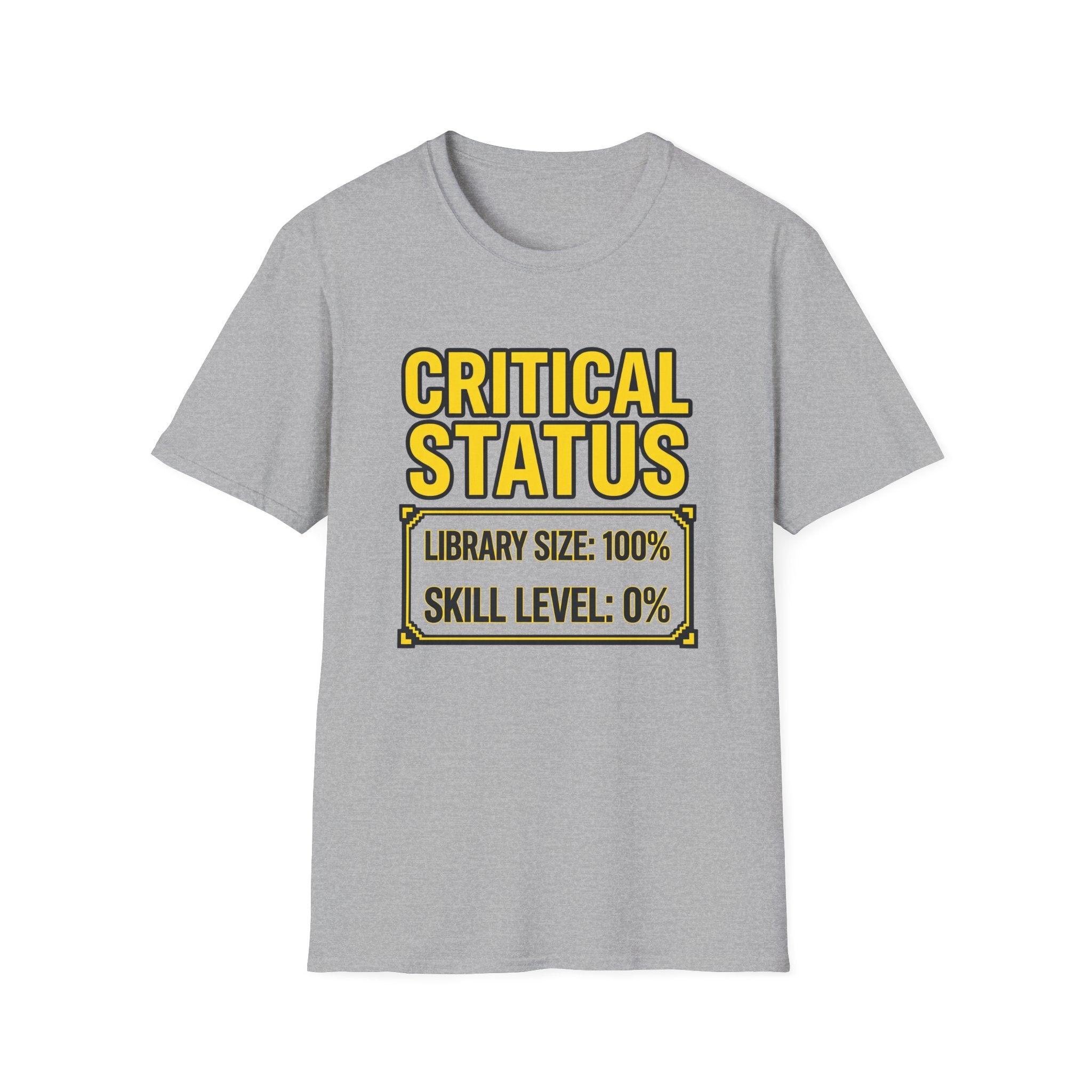 Skill Level 0% Gamer Graphic Tee