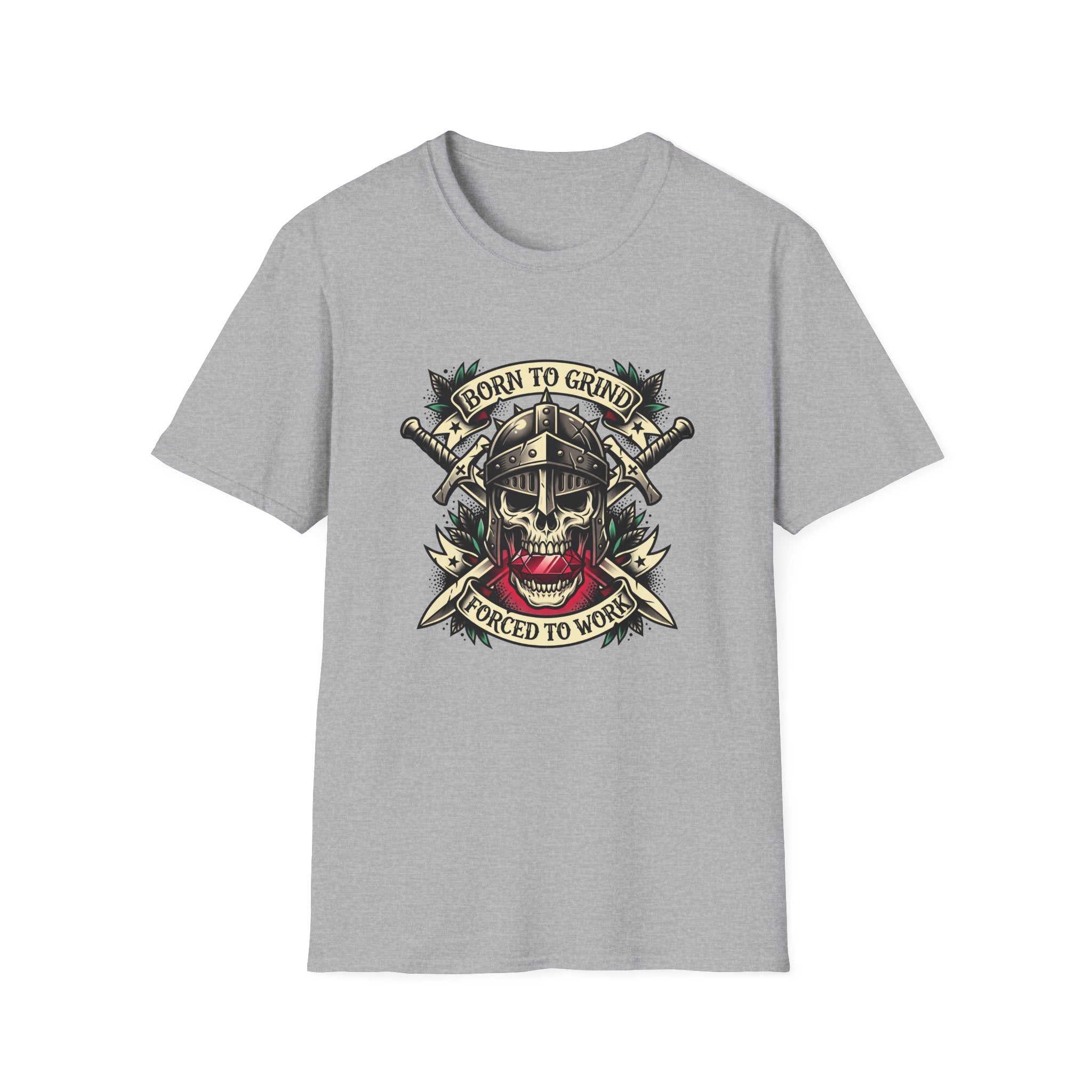 Born To Grind Gamer Graphic Tee