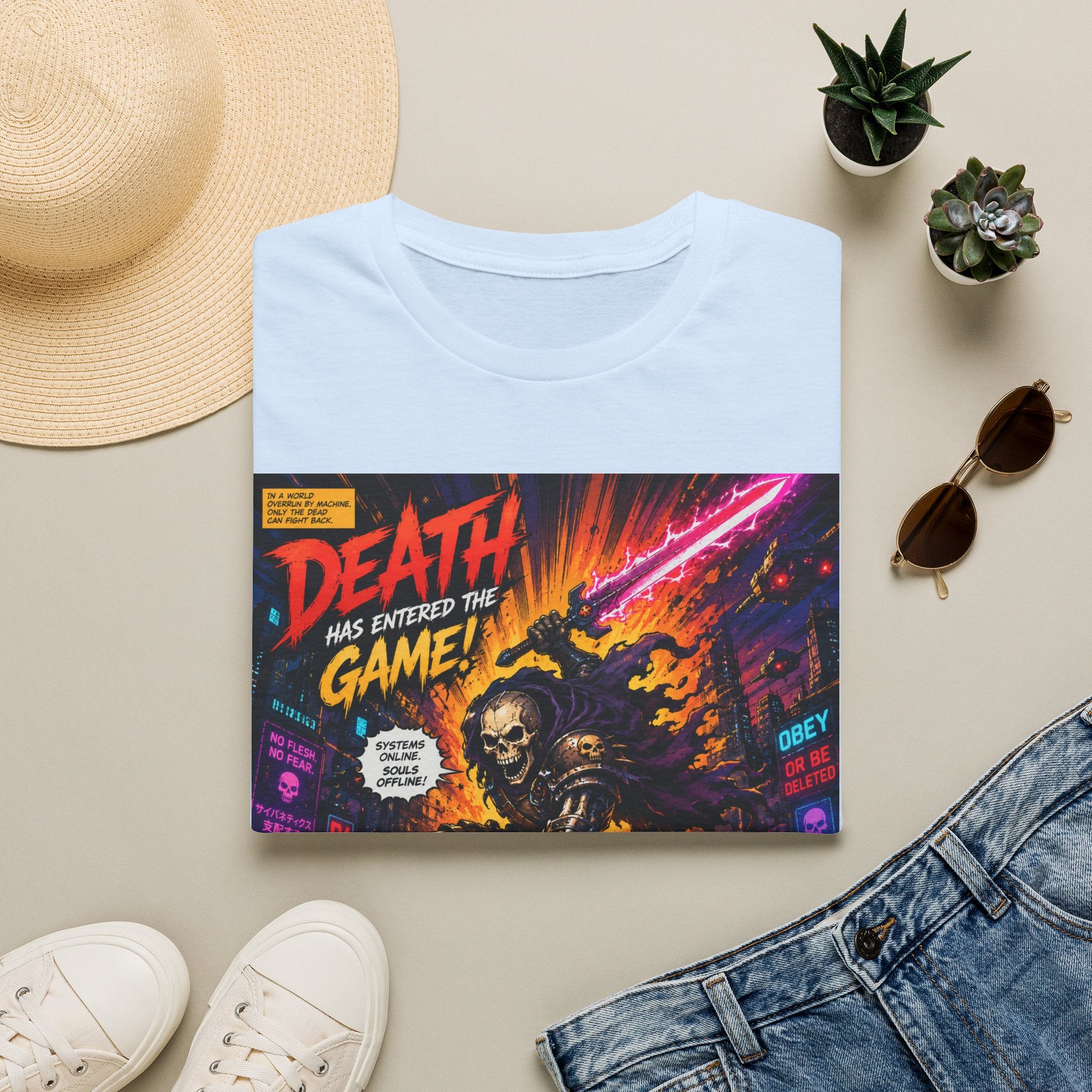 Death Has Entered Gamer Graphic Tee