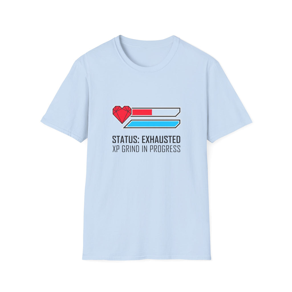Status: Exhausted Gamer Graphic Tee