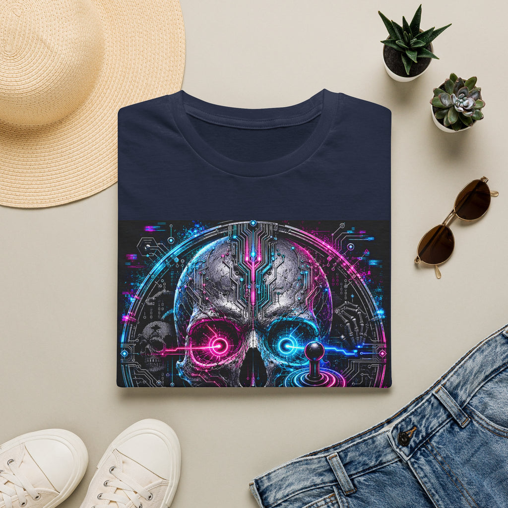 Cyberskull Gamer Graphic Tee