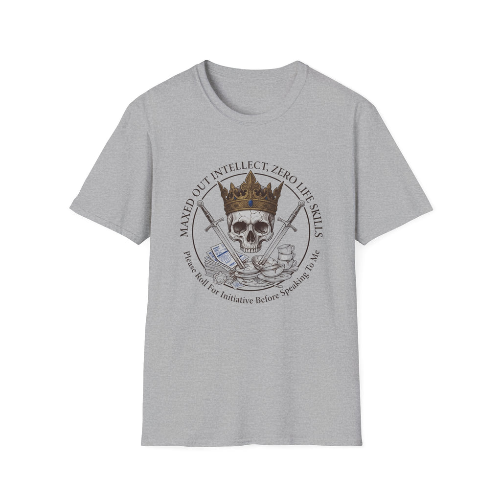 Maxed Intellect Zero Skill Graphic Tee