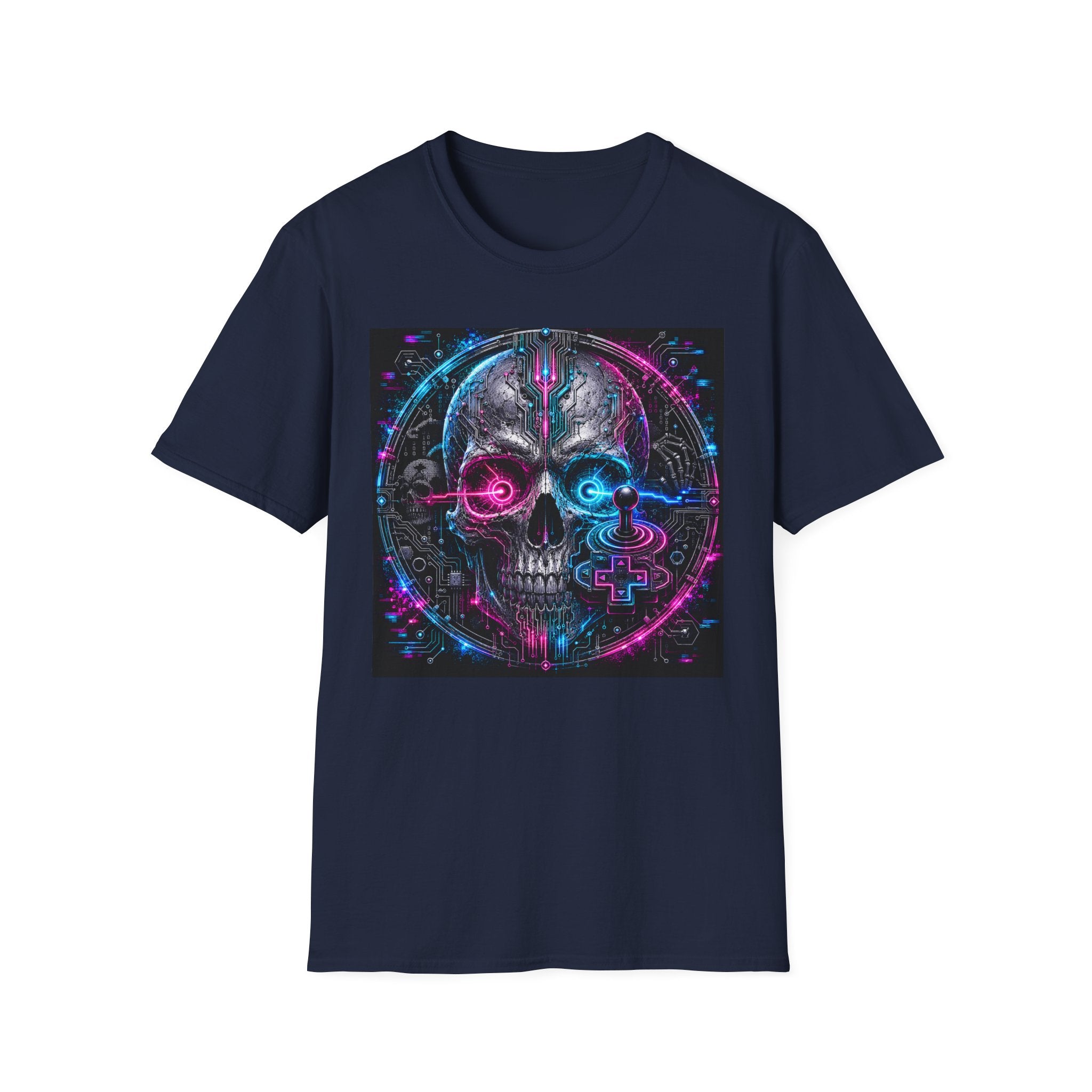 Cyberskull Gamer Graphic Tee
