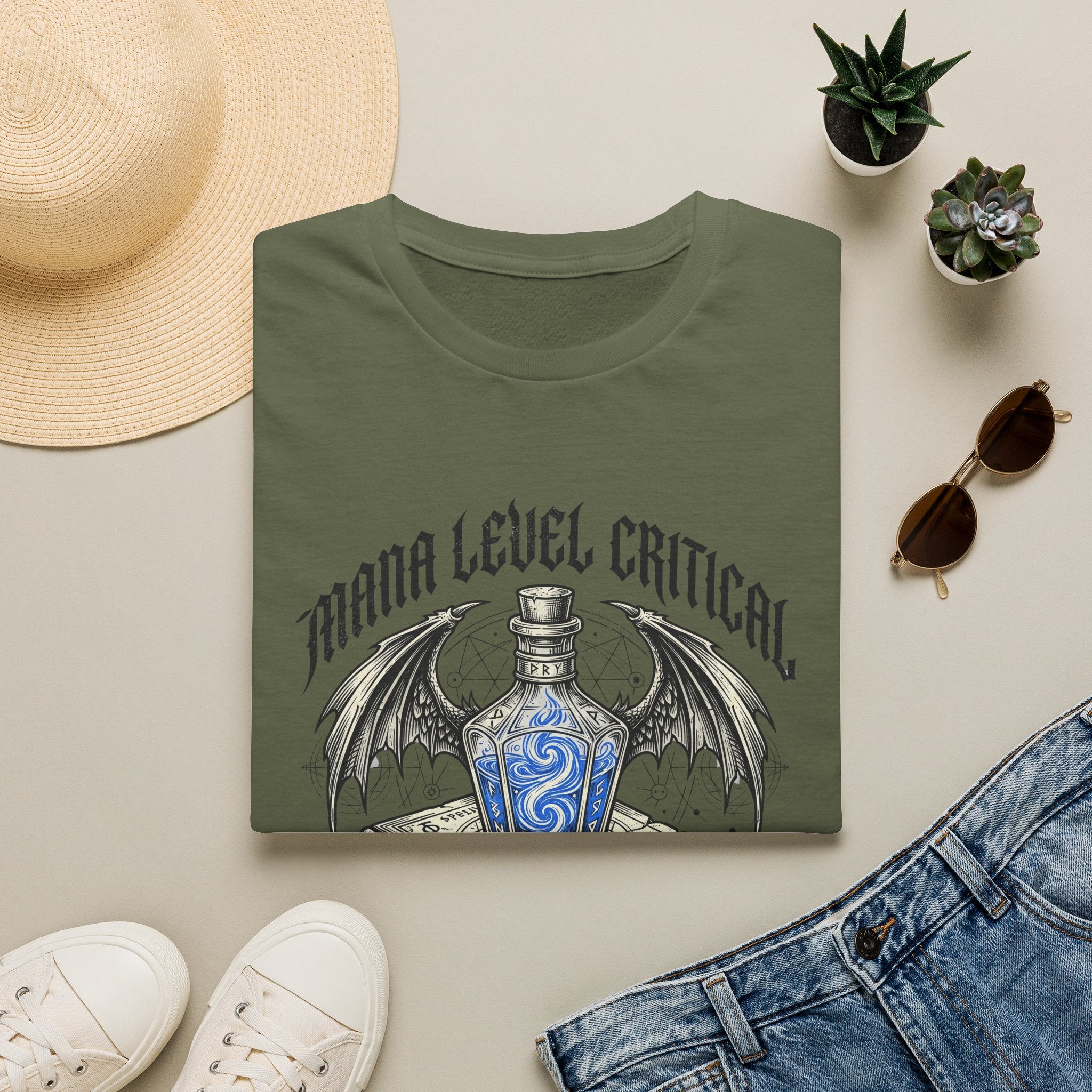 Mana Level Critical Graphic Tee