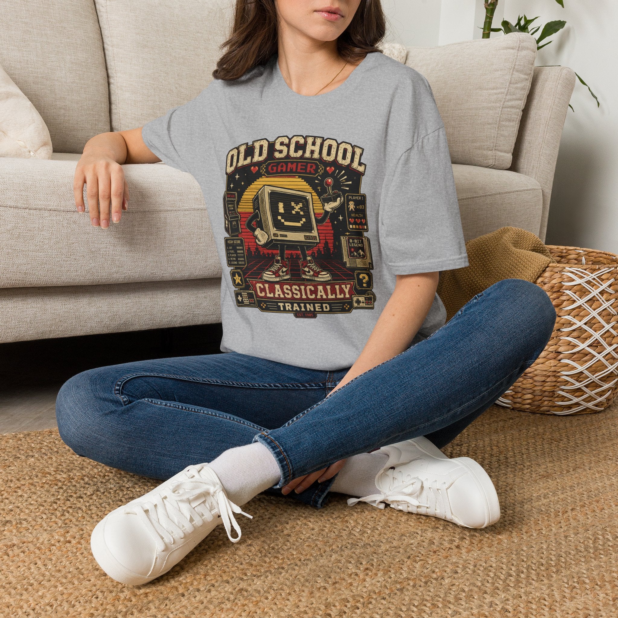 Old School Gamer Graphic Tee
