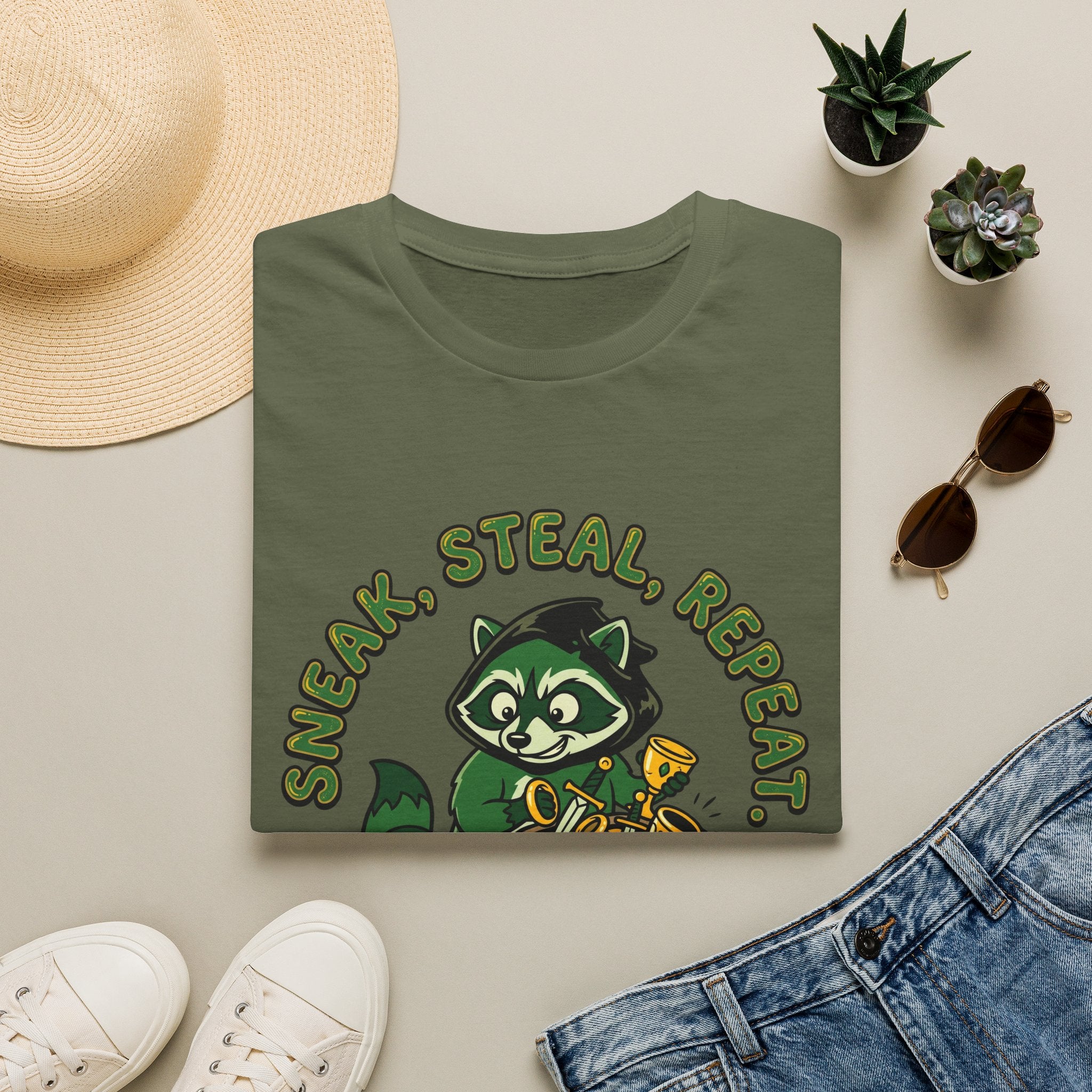 Racoon Sneak Graphic Tee