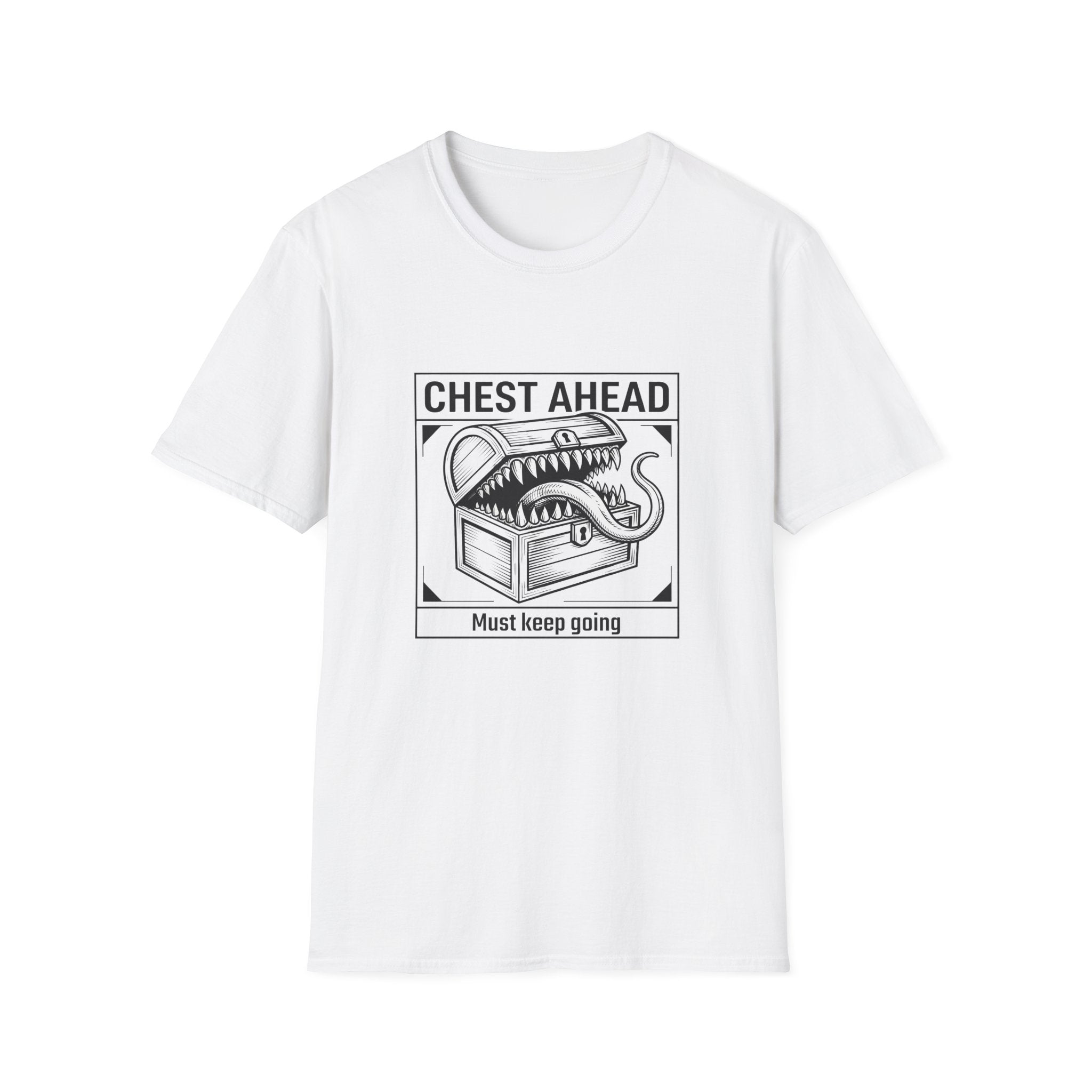 Chest Ahead Gamer Graphic Tee