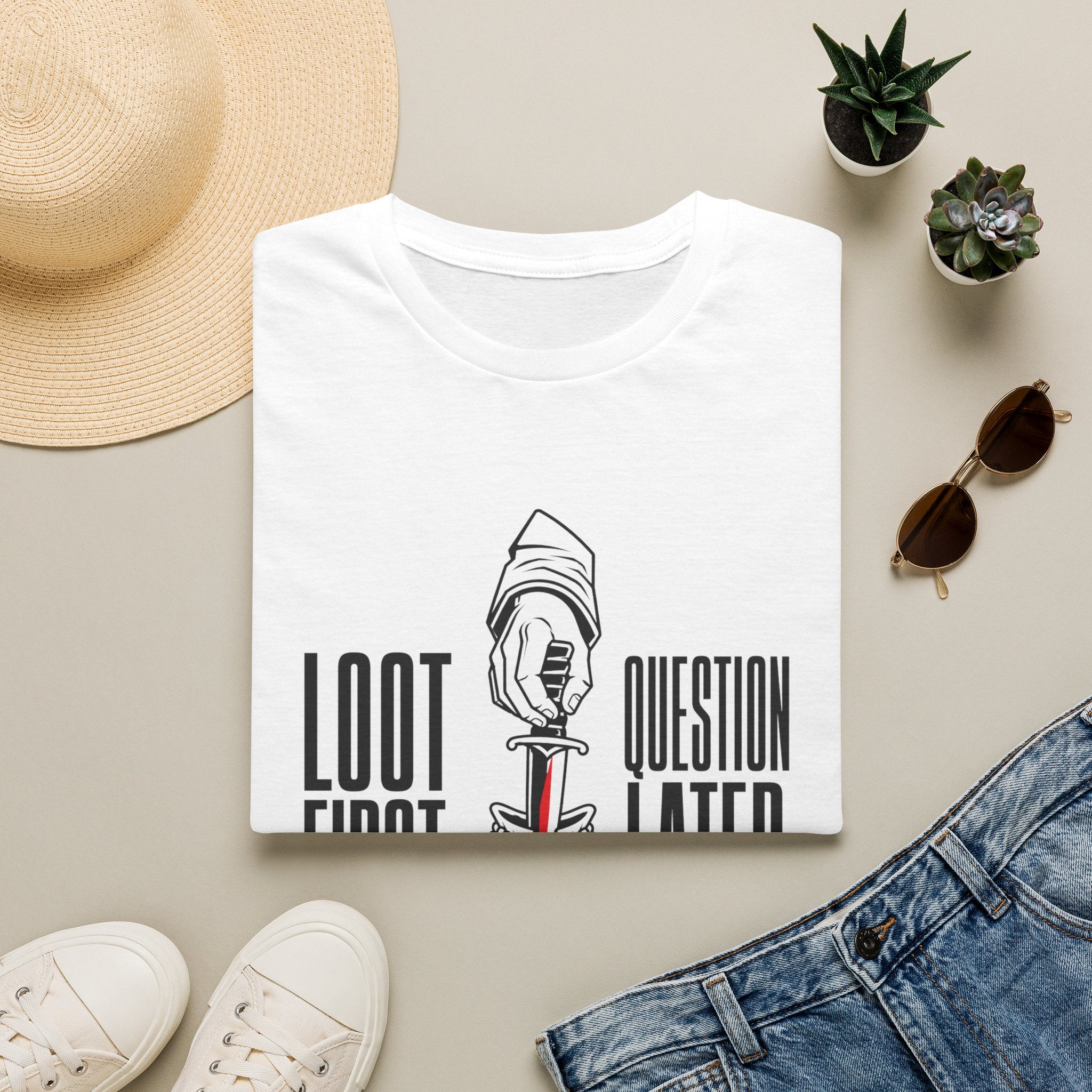 Loot First Graphic Tee