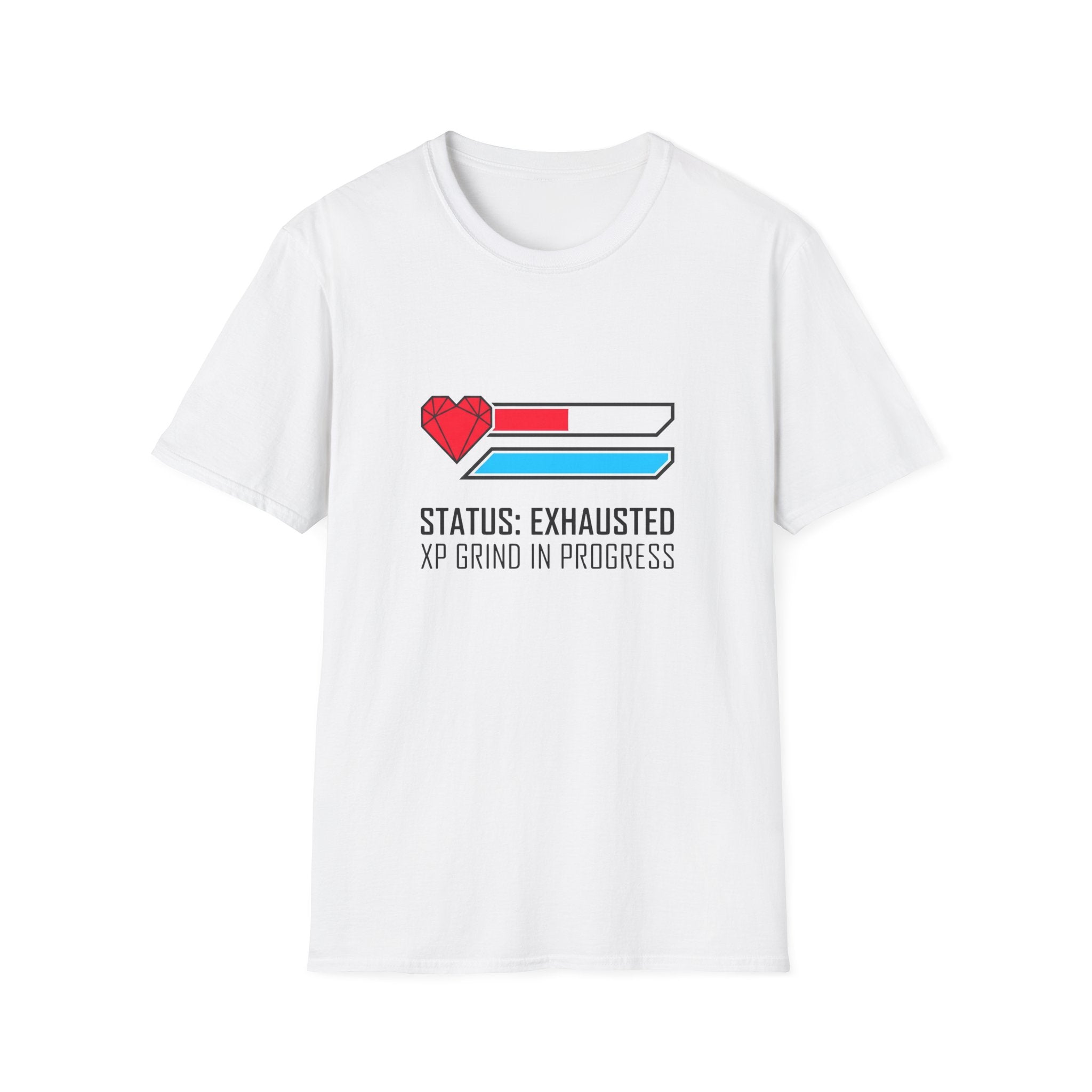 Status: Exhausted Gamer Graphic Tee