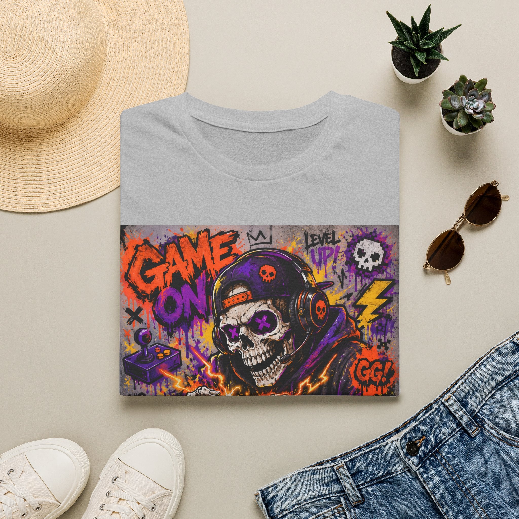 Game on Cyberpunk Graphic Tee