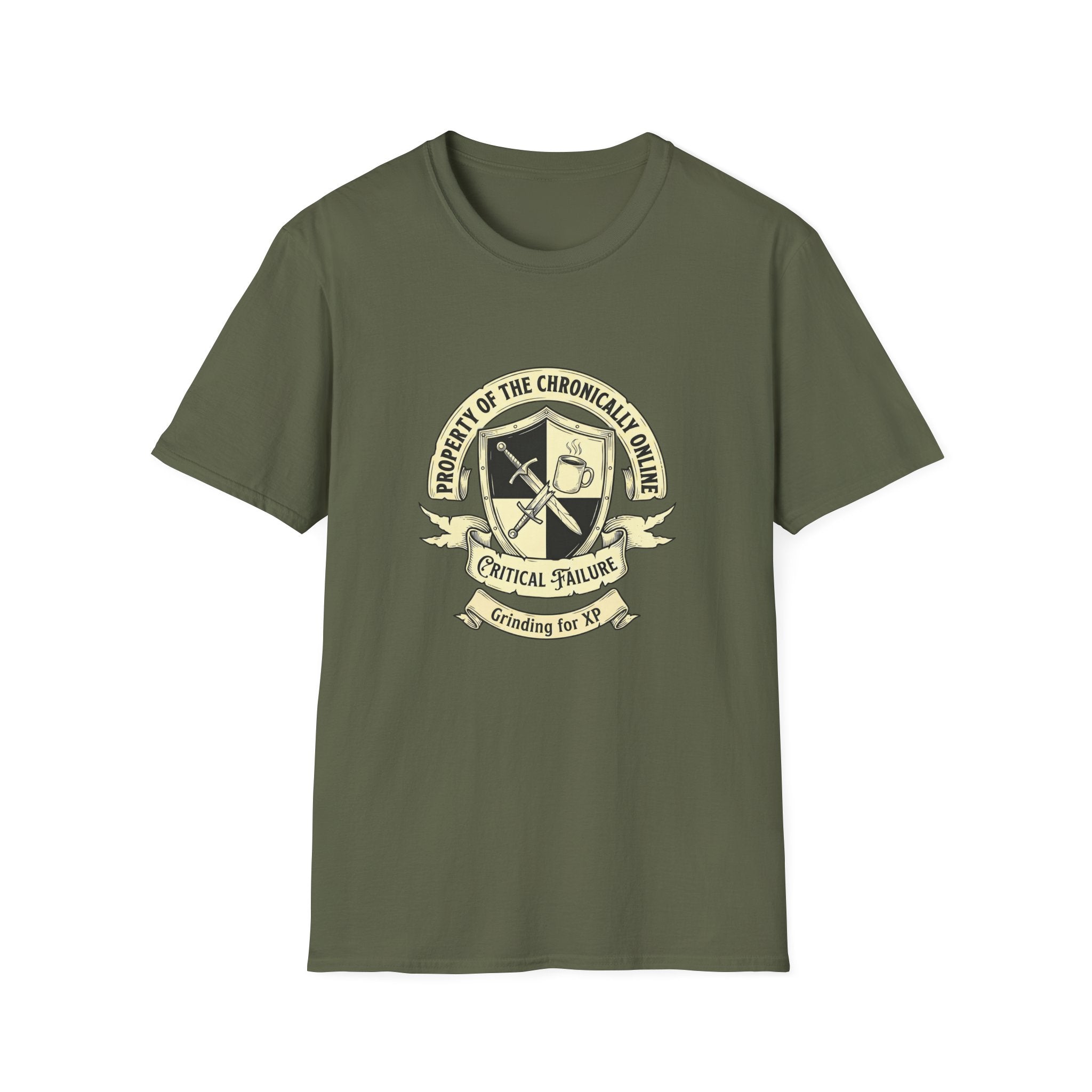 Critical Failure Chronically Online Graphic Tee