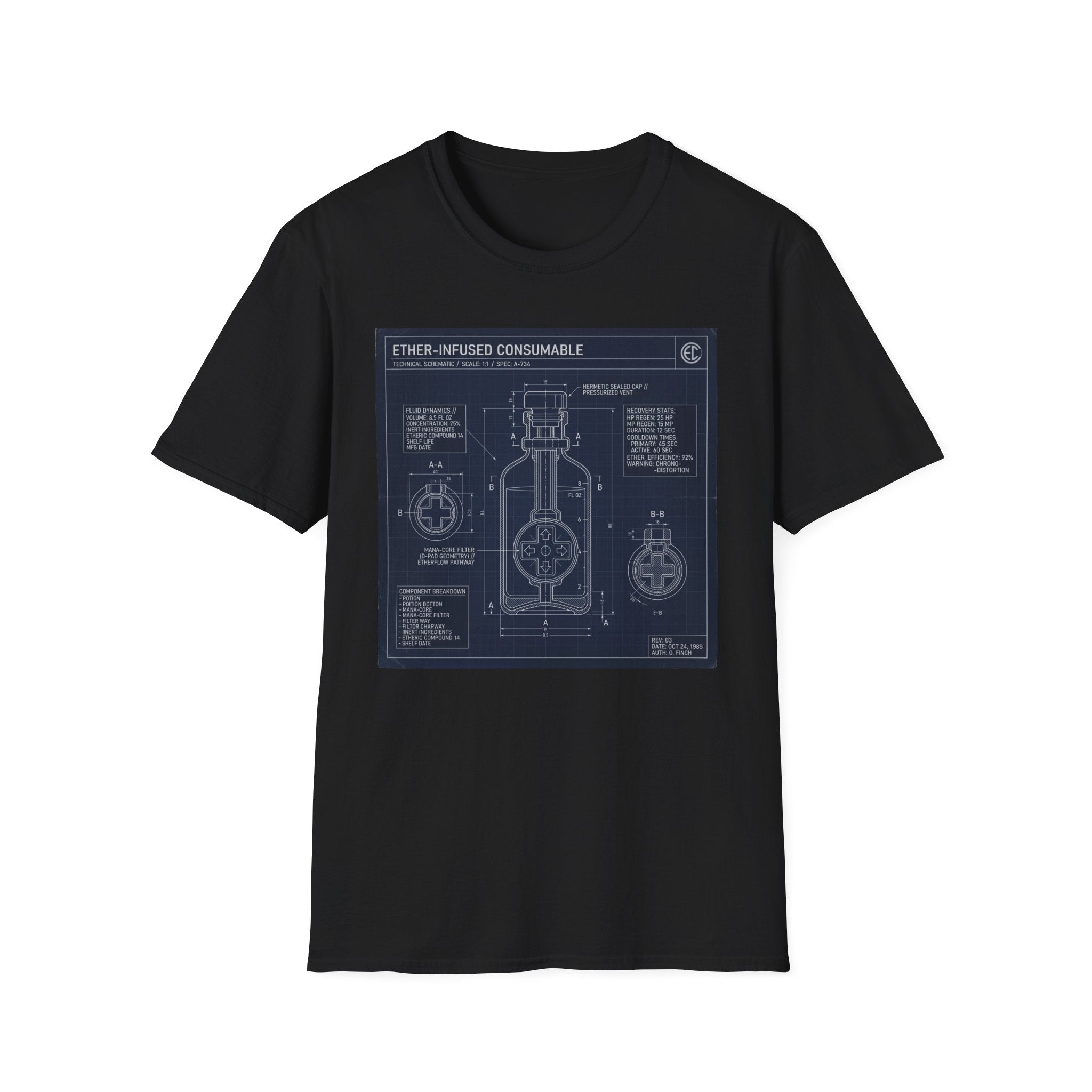 Ether Infused Gamer Graphic Tee