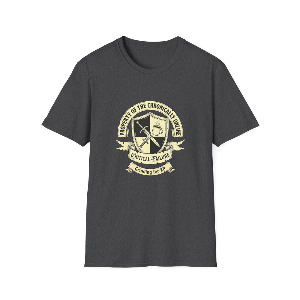 Critical Failure Chronically Online Graphic Tee