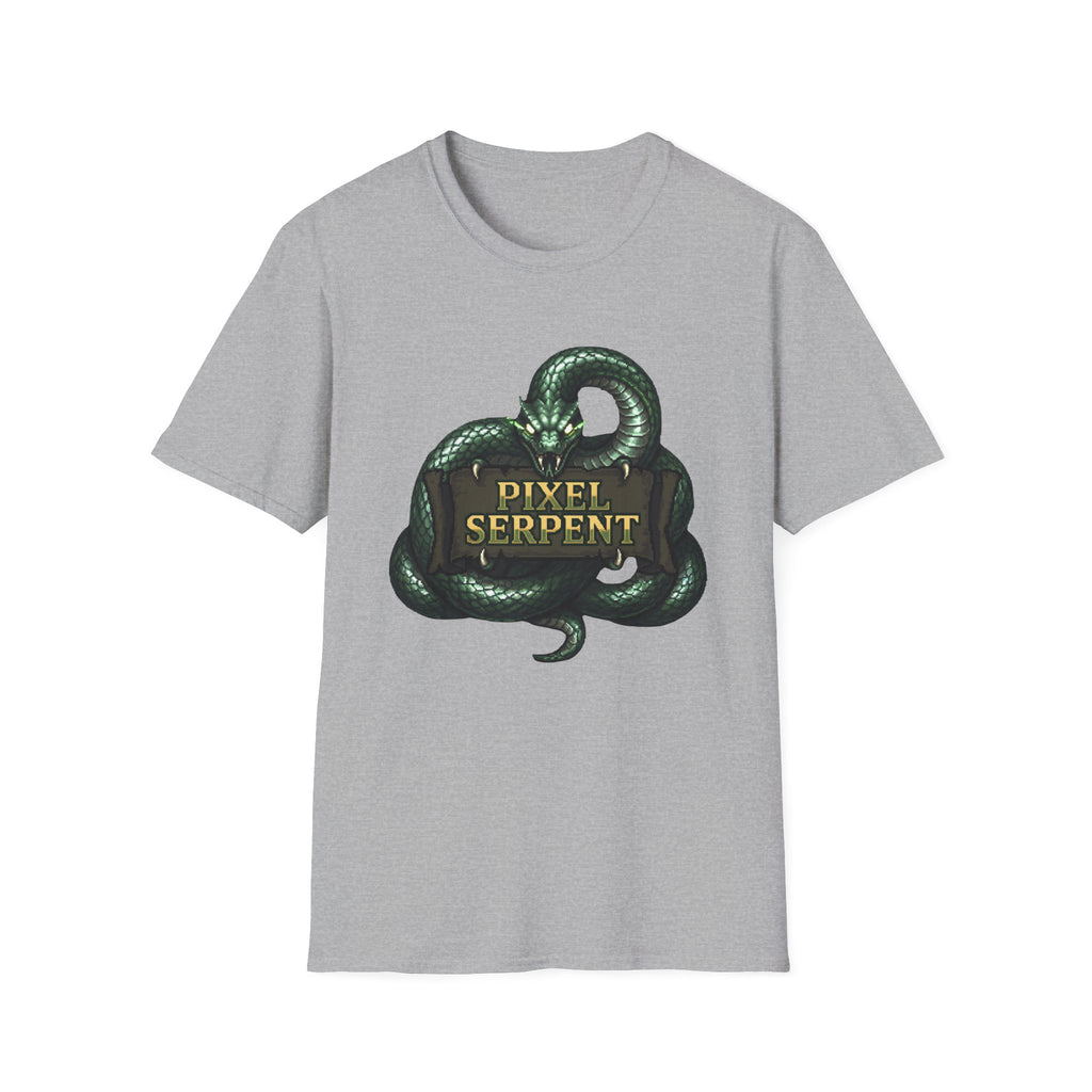 Pixel Serpent Gamer Graphic Tee