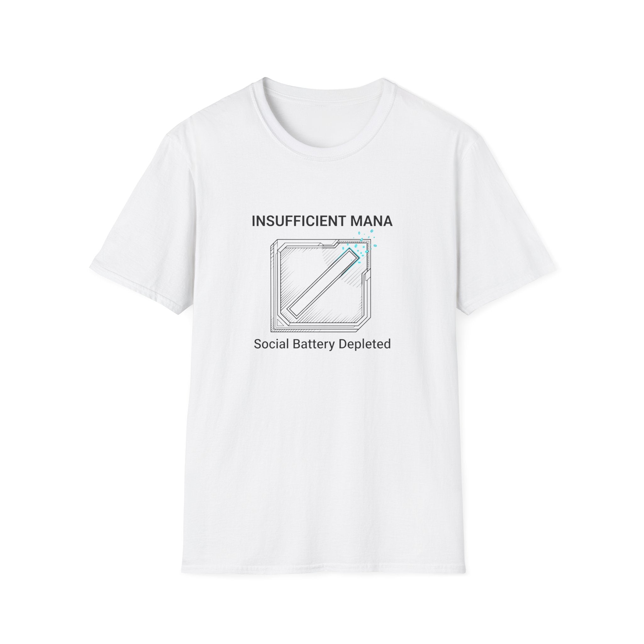 Insufficient Mana Gamer Graphic Tee