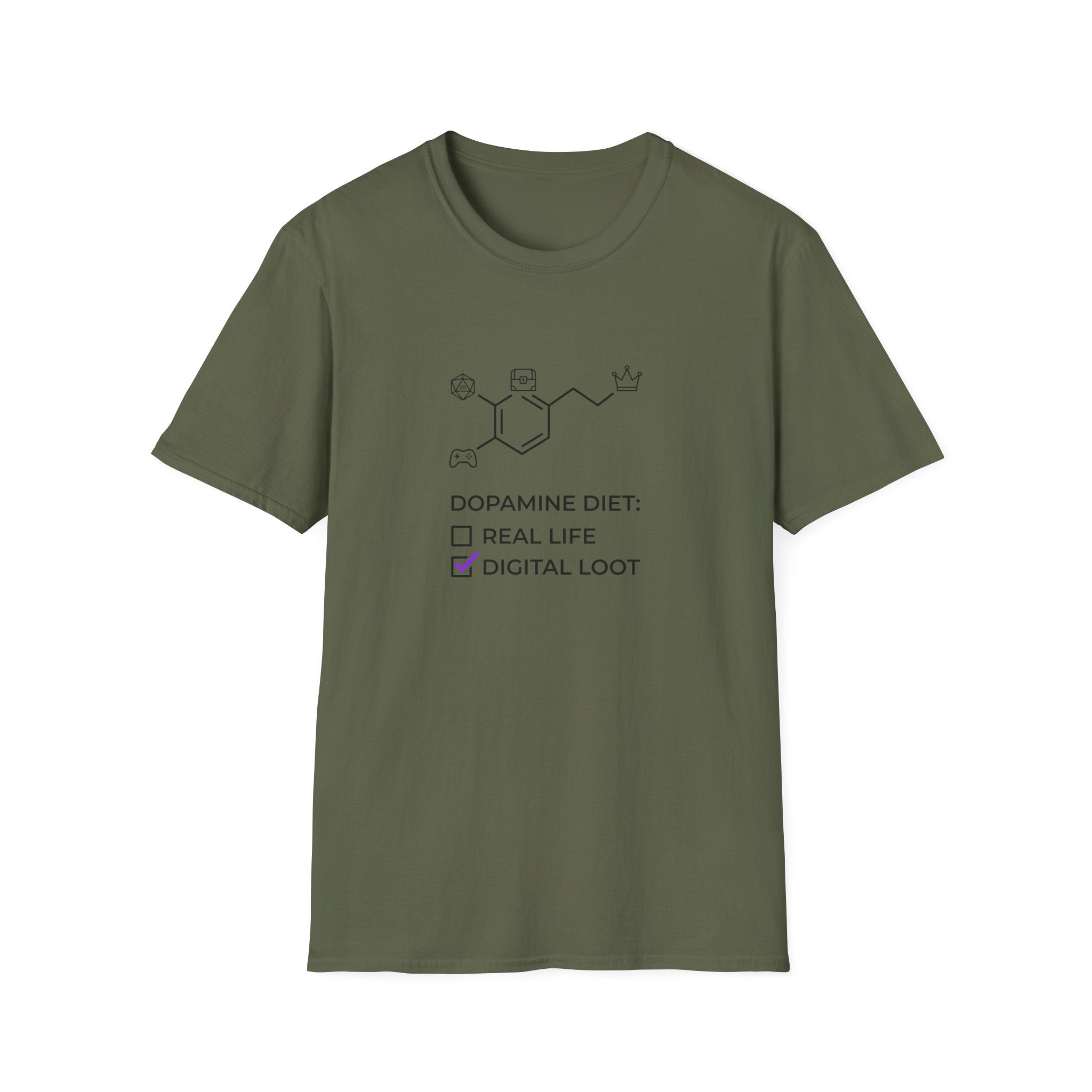 Dopamine Diet Gamer Graphic Tee