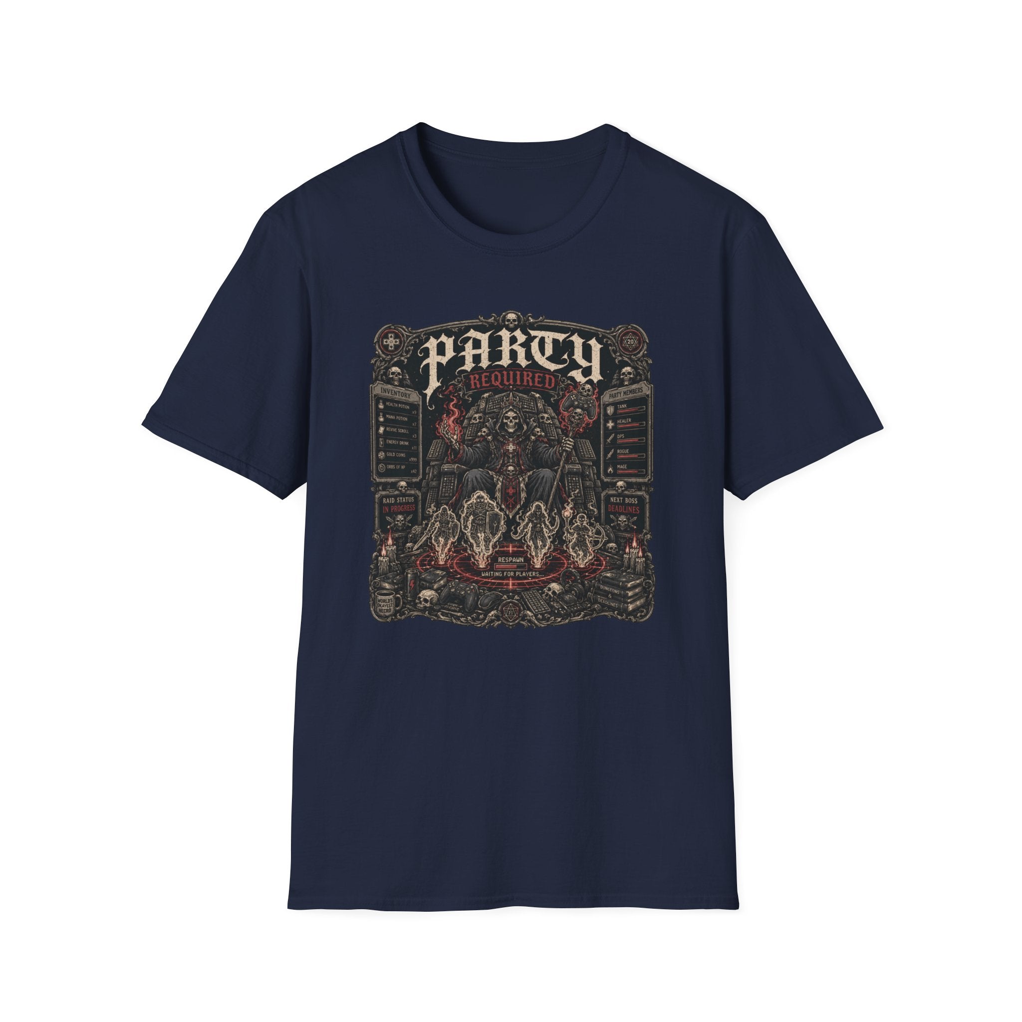 Party Required Gamer Graphic Tee