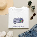 Game Over Retry Gamer Graphic Tee