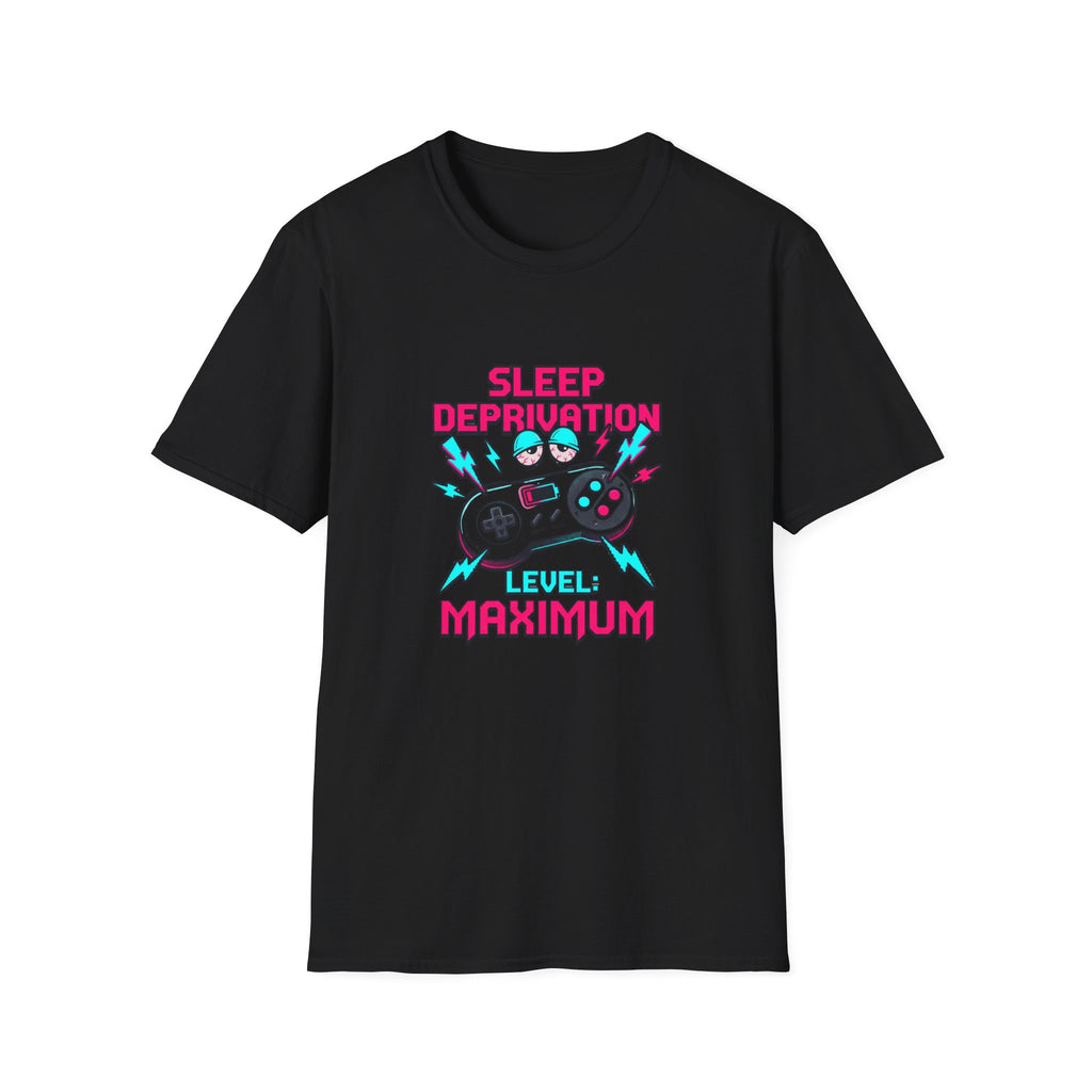 Sleep Deprivation Gamer Graphic Tee