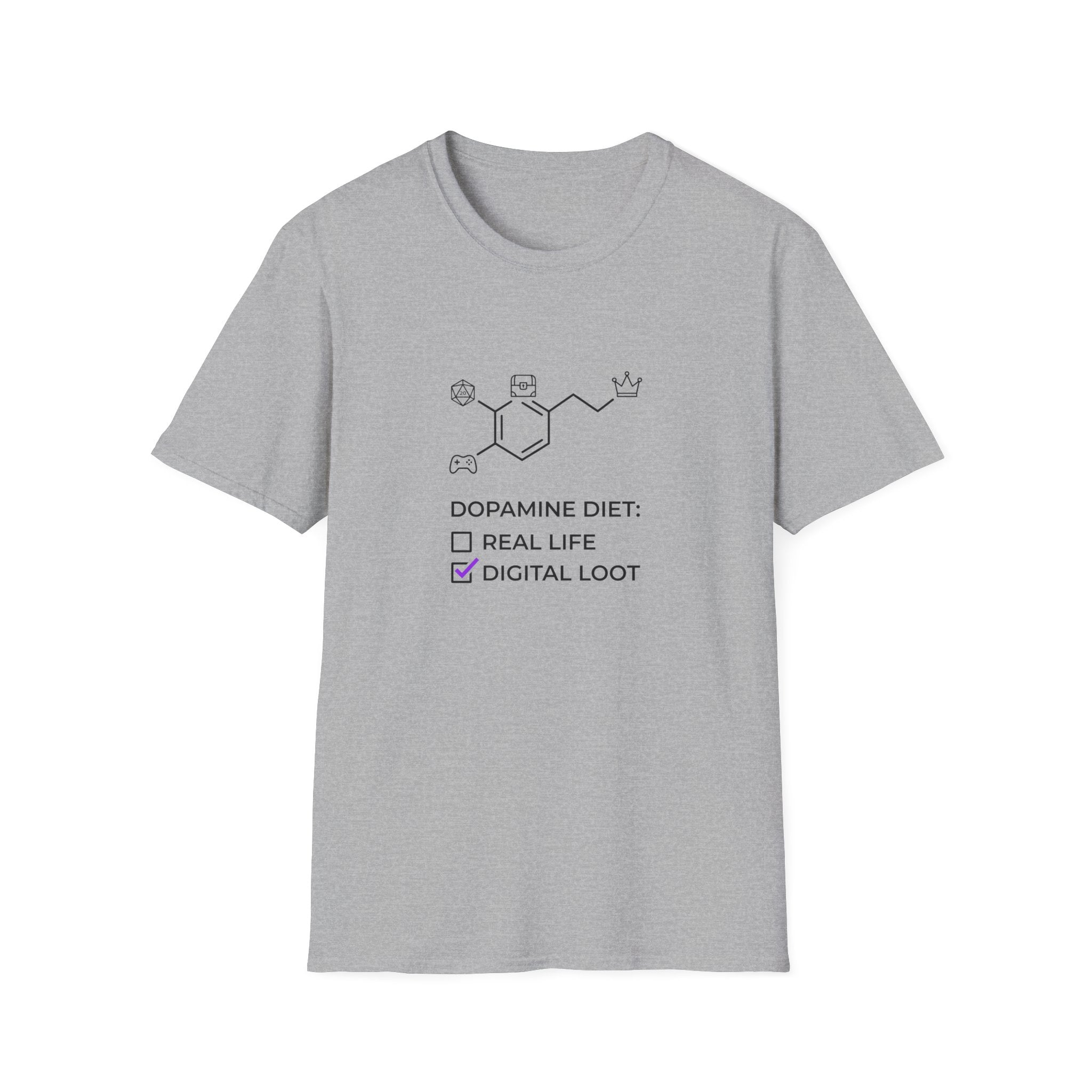 Dopamine Diet Gamer Graphic Tee