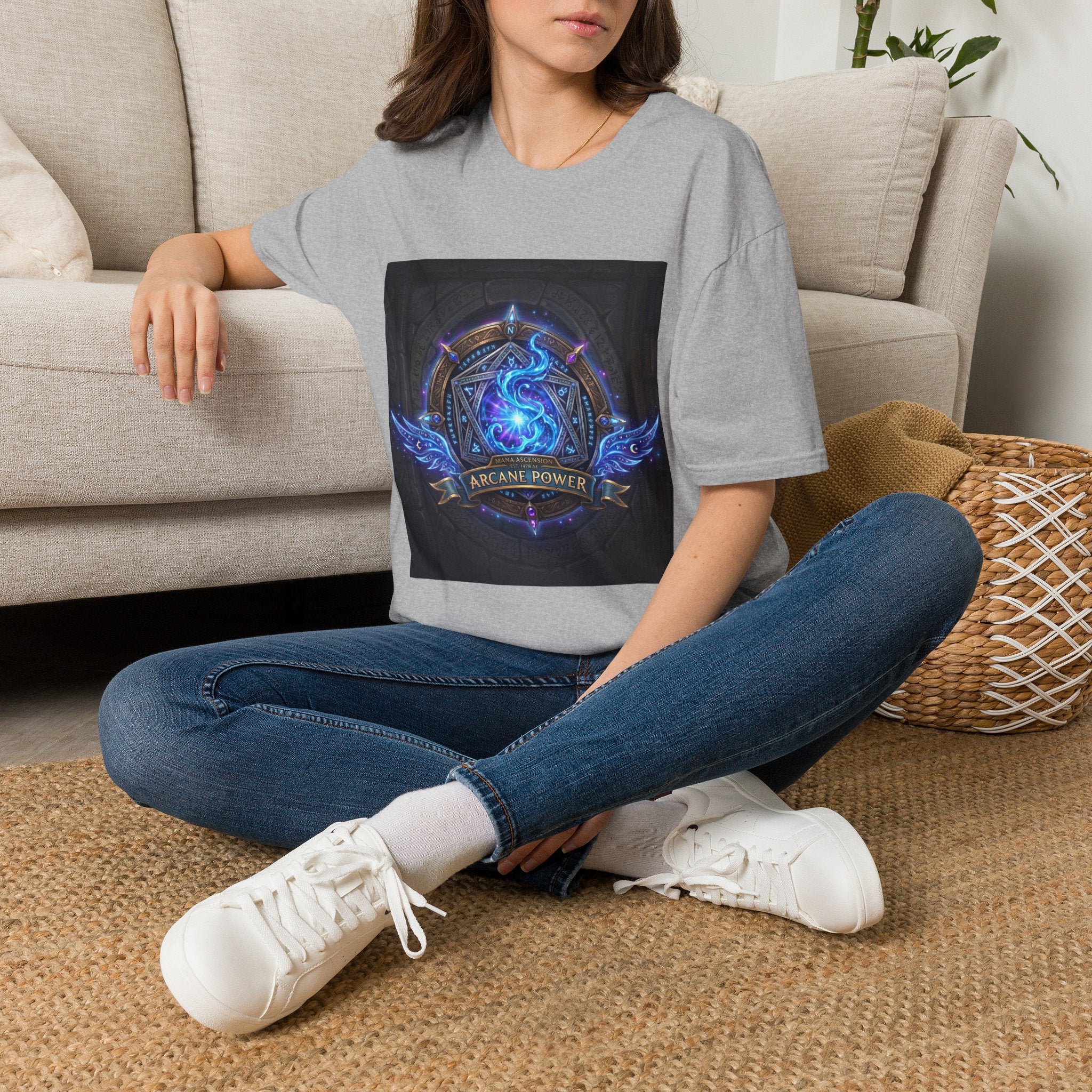 Arcane Power Gamer Graphic Tee