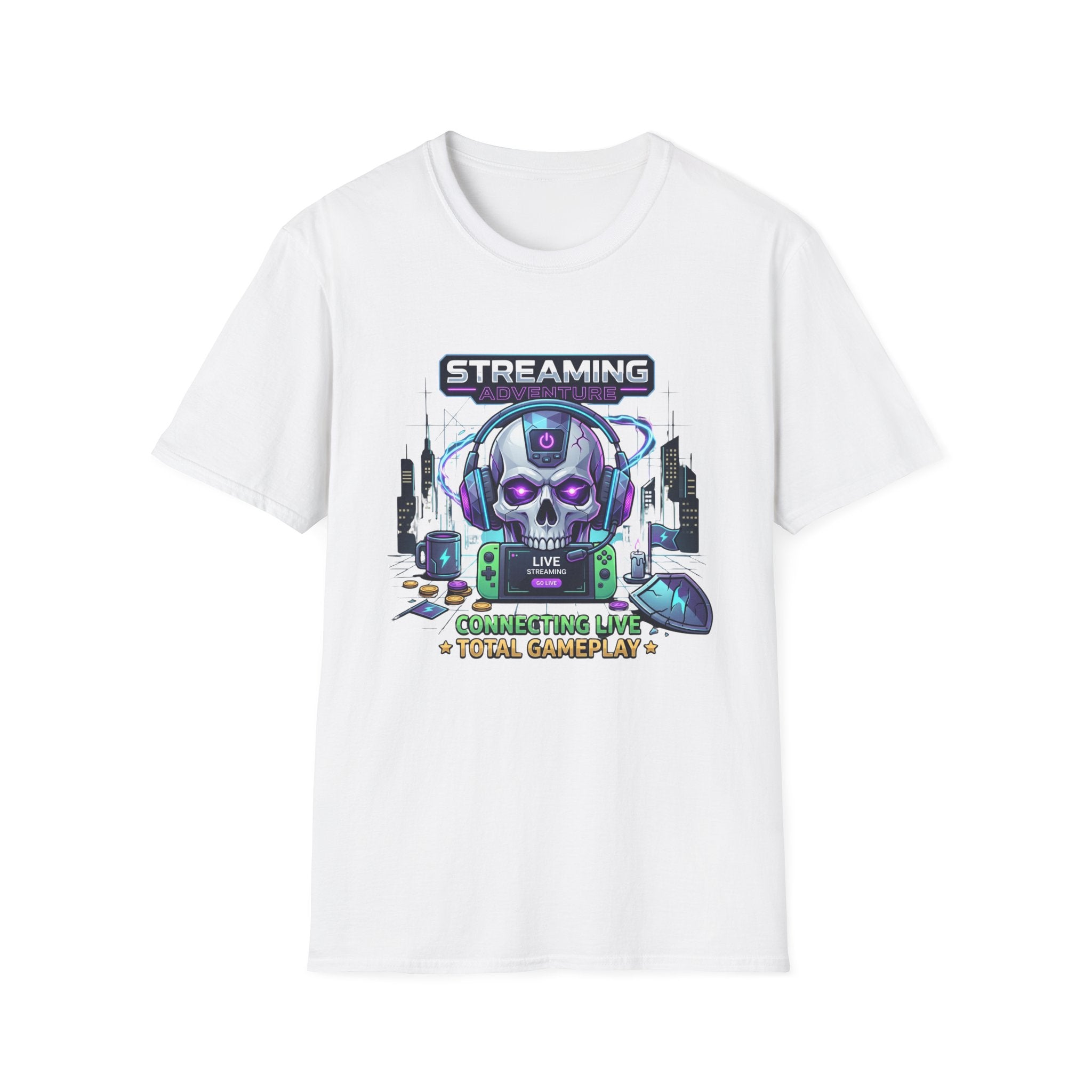 Streaming Adventure Gamer Graphic Tee