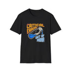 T-Shirt — "Critical Error: Out of Mana" Gamer Graphic Tee