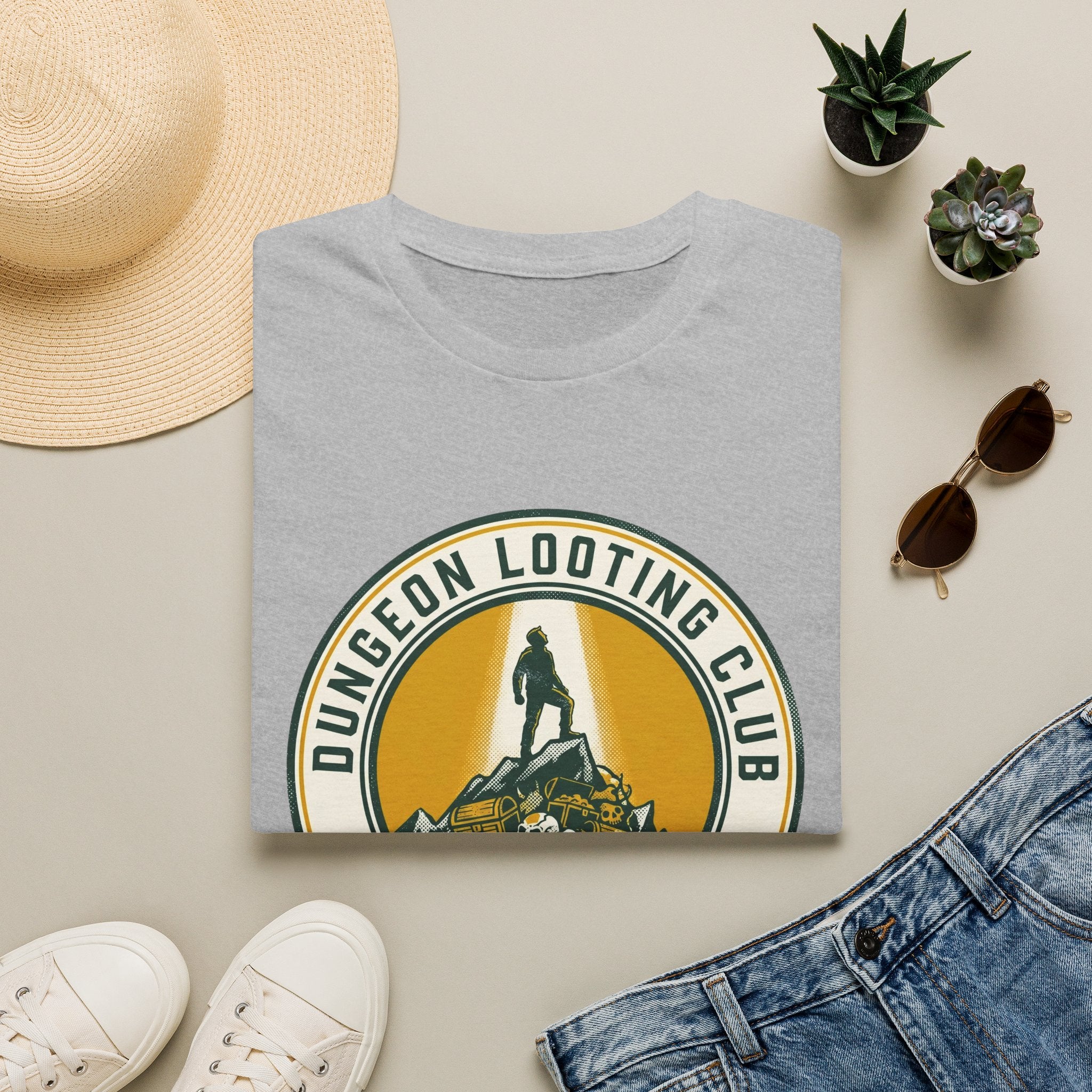 Dungeon Looting Club Gamer Graphic Tee