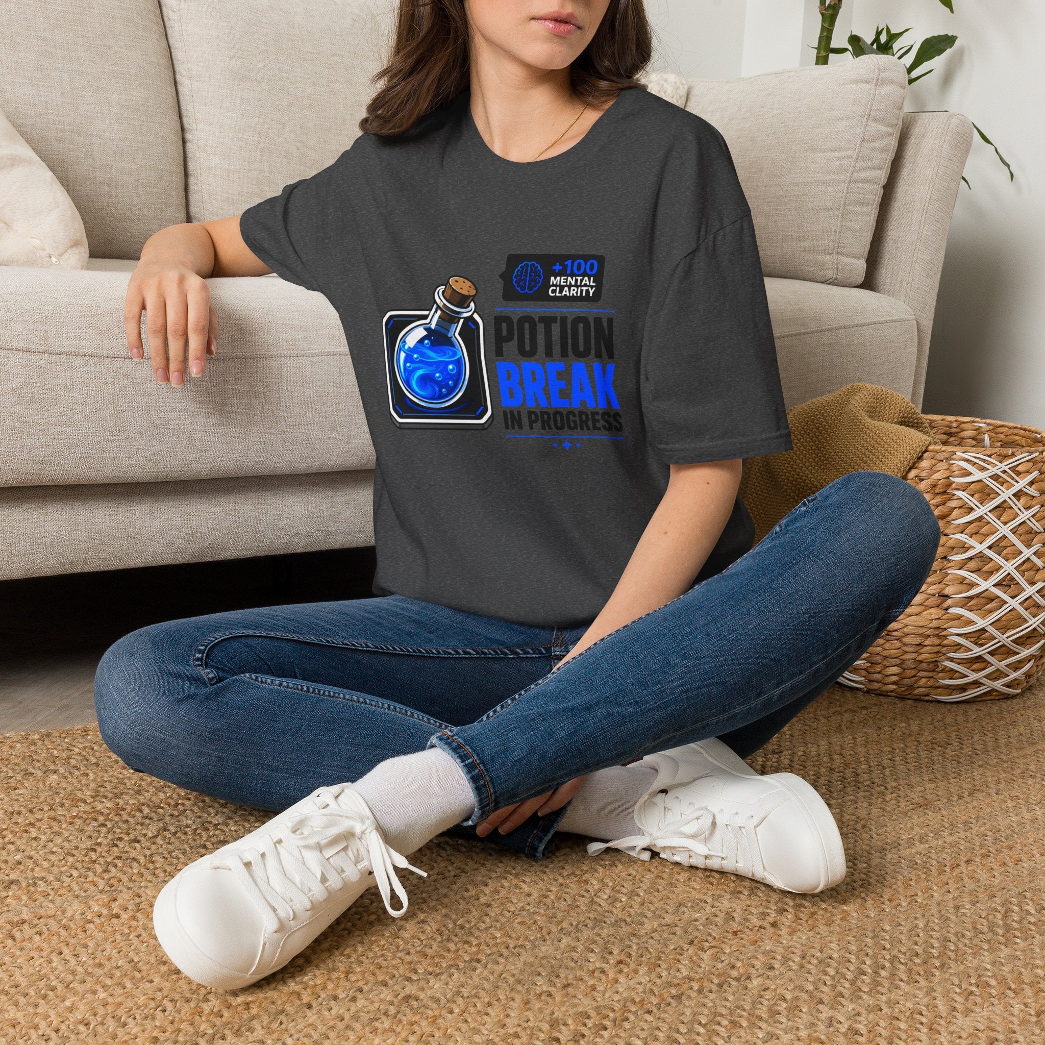 Potion Break in Progress Graphic Tee