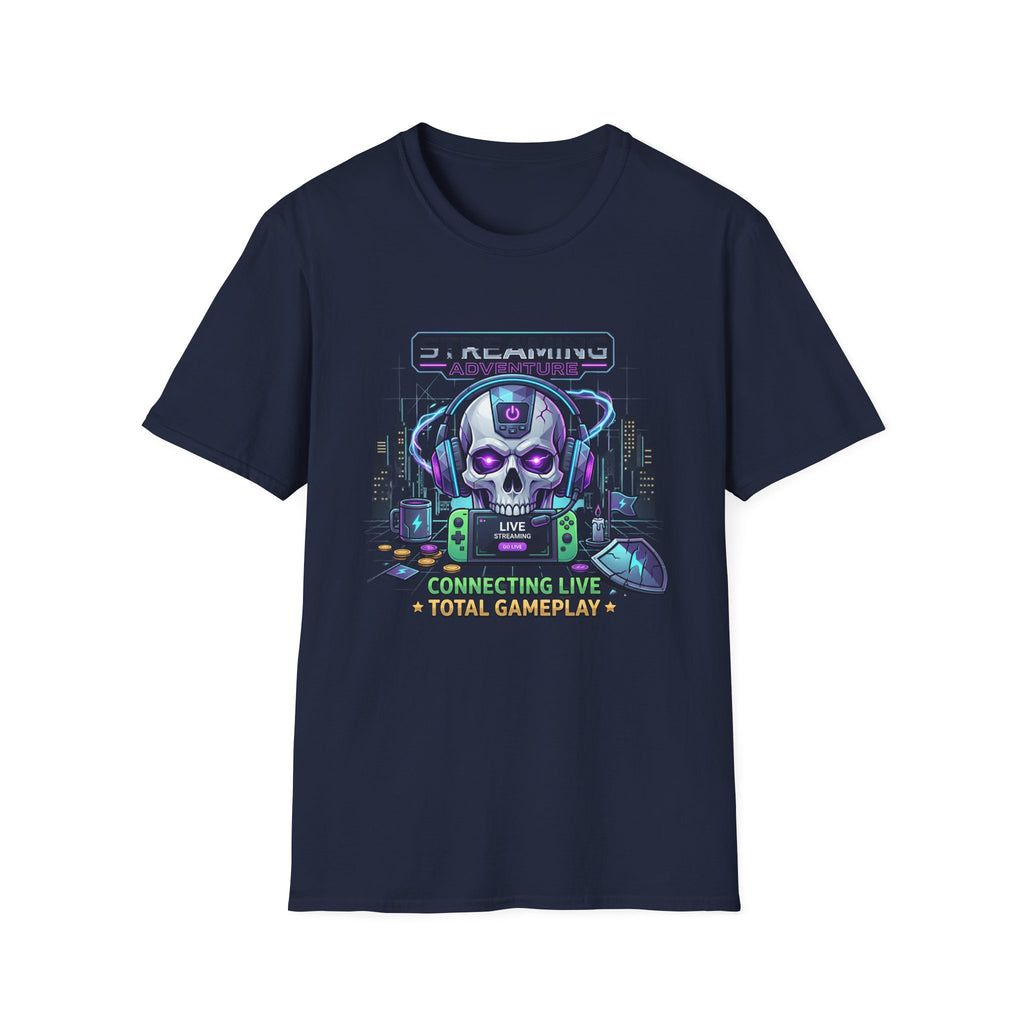 Streaming Adventure Gamer Graphic Tee