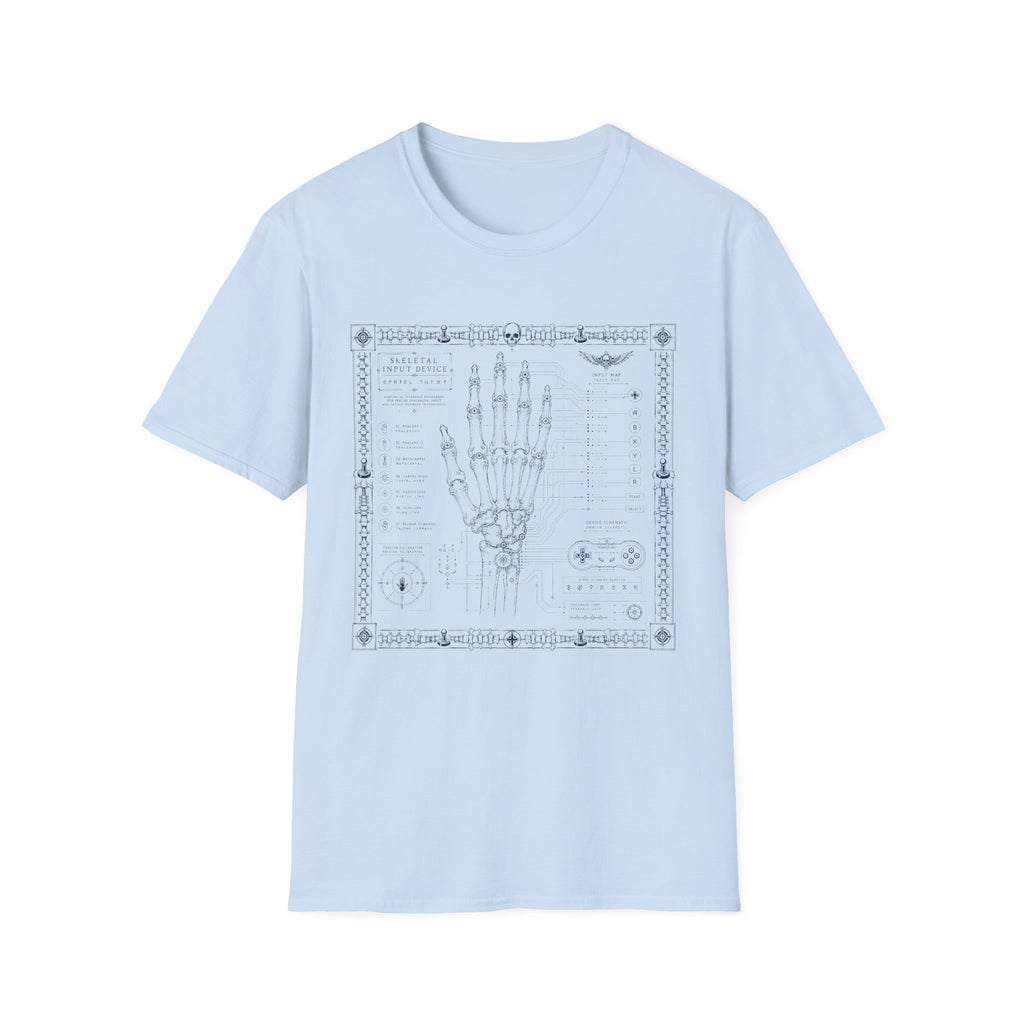Skeleton Input Device Graphic Tee