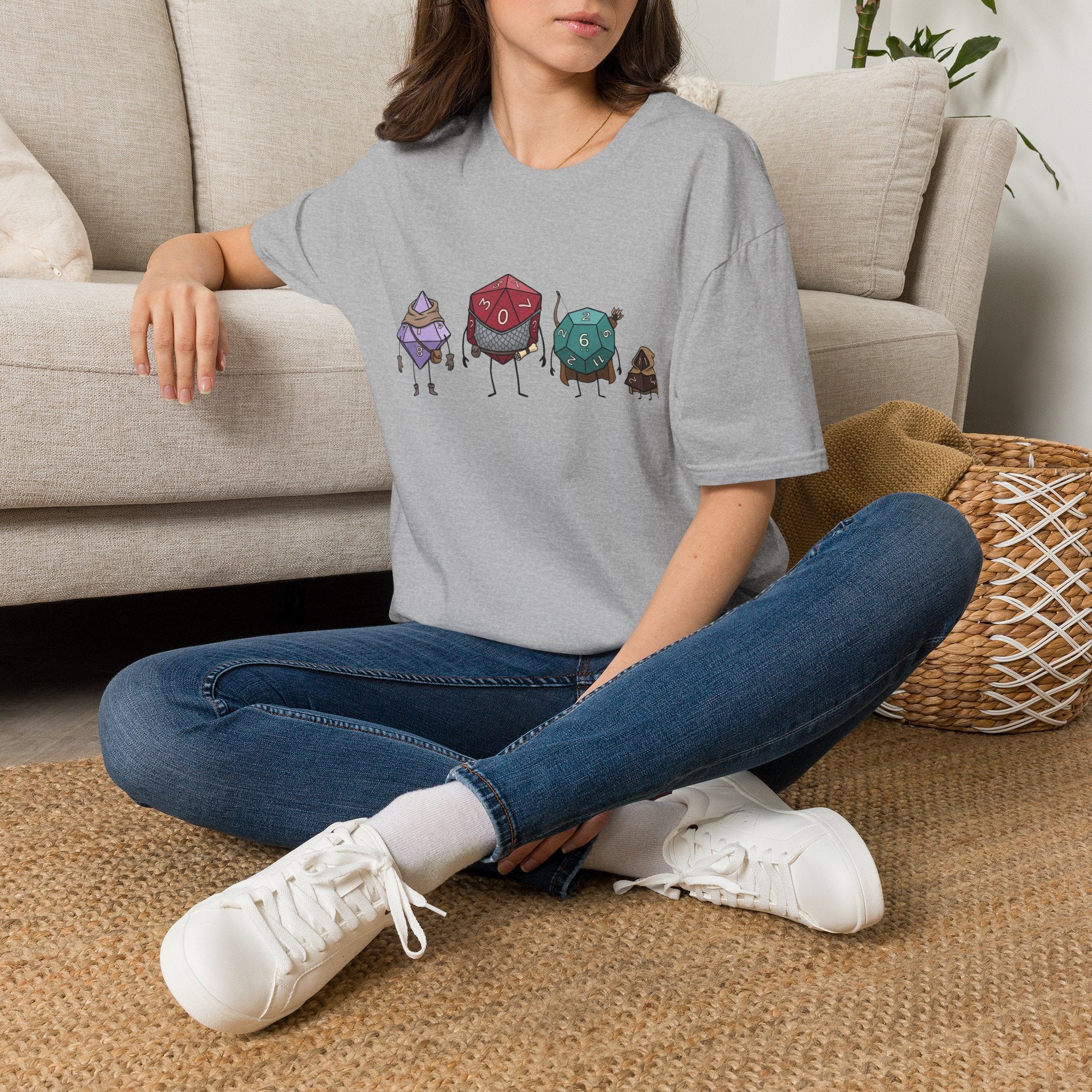 20 Sided Dice Gamer Graphic Tee