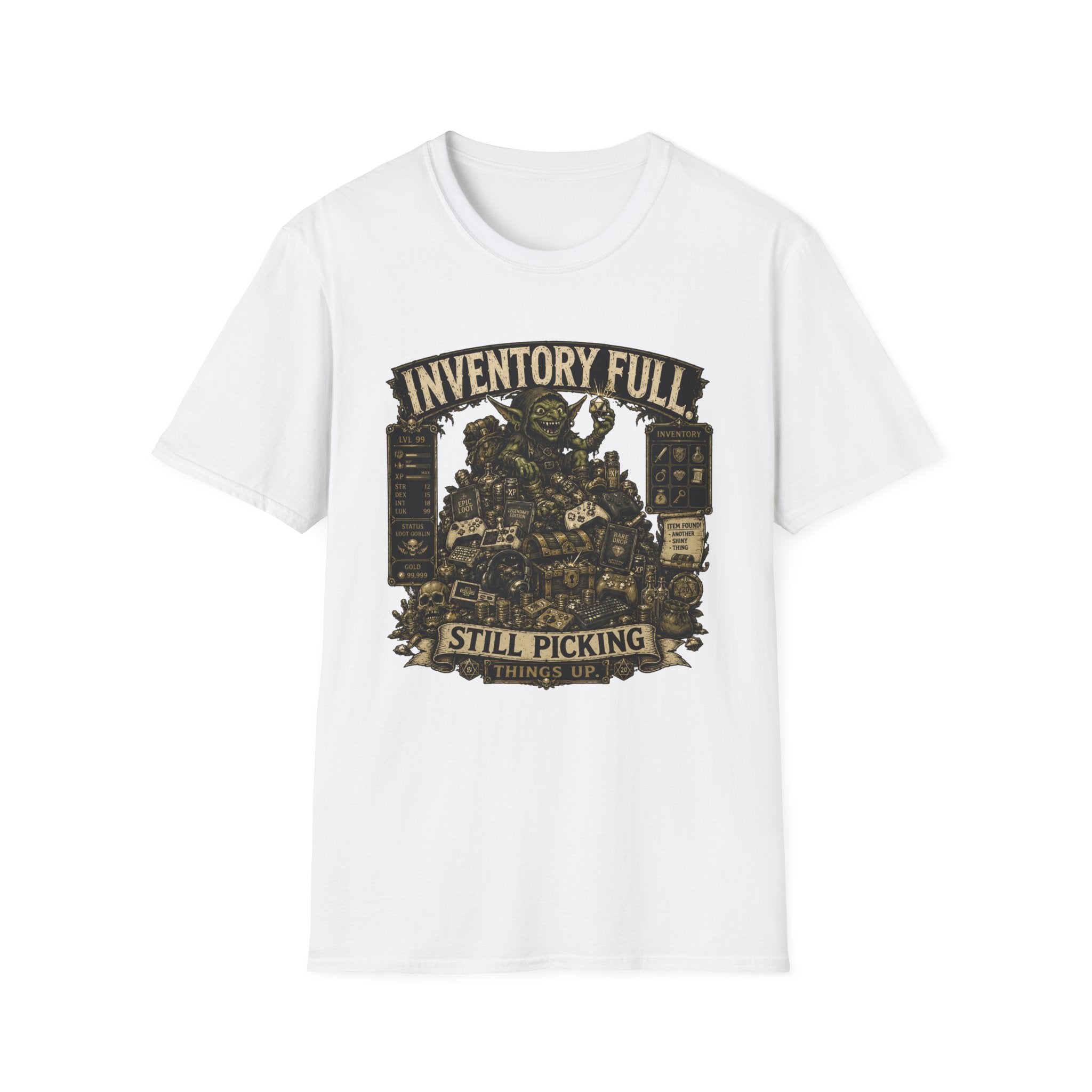 Still Picking Up Gamer Graphic Tee