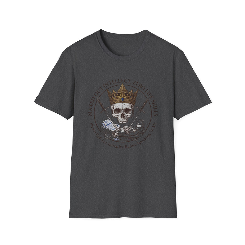 Maxed Intellect Zero Skill Graphic Tee