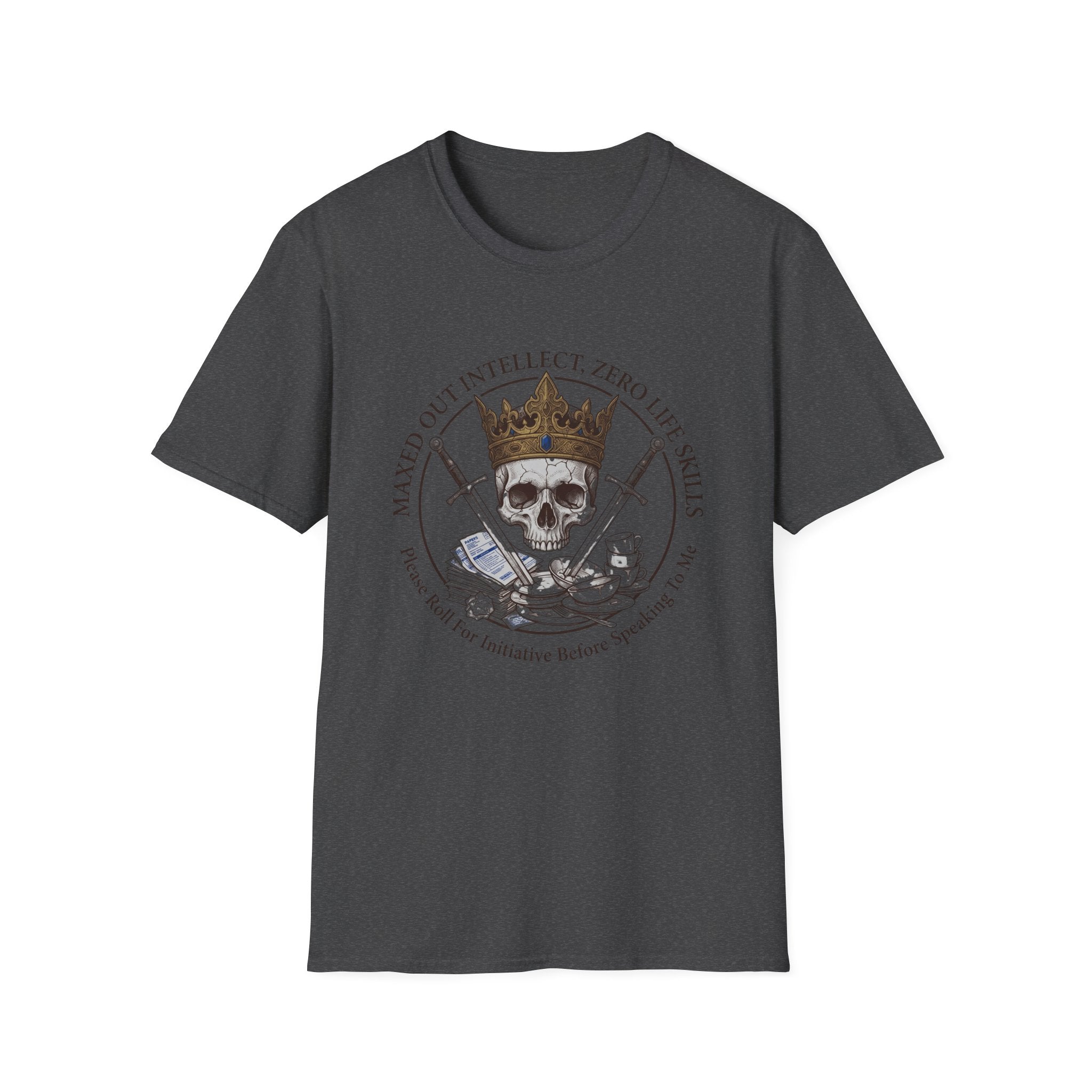 Maxed Intellect Zero Skill Graphic Tee