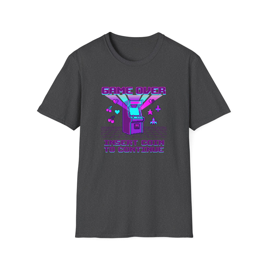 Game Over Insert Coin Graphic Tee