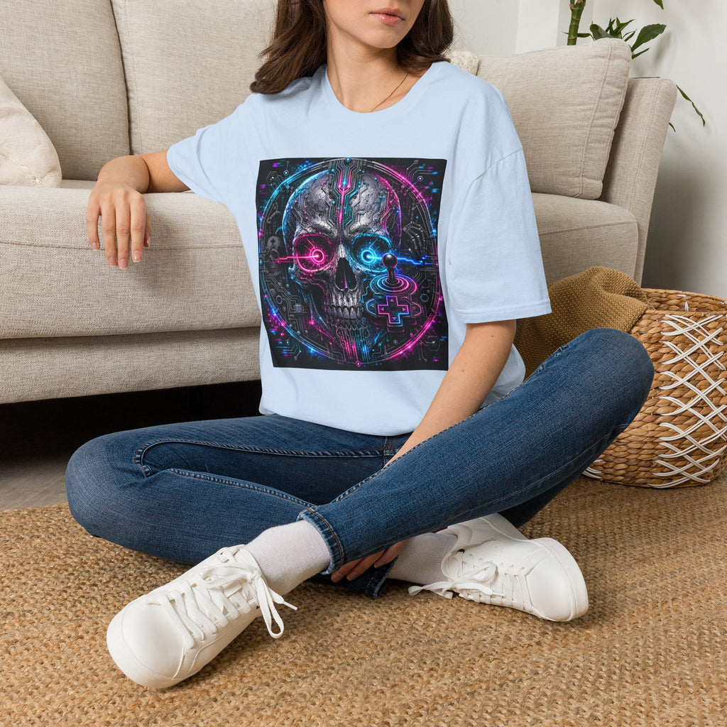 Cyberskull Gamer Graphic Tee