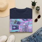 Skeleton Pilot Gamer Graphic Tee