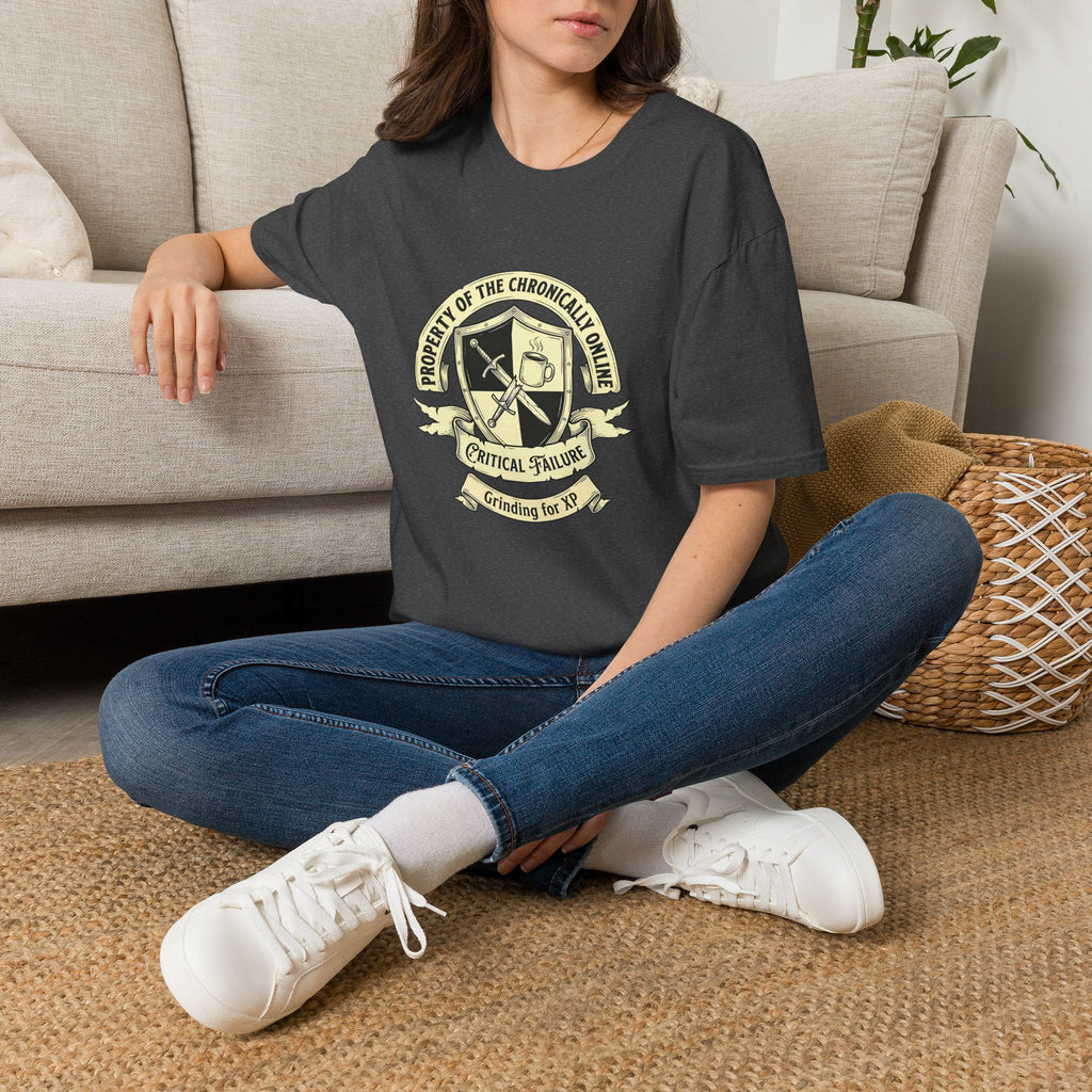 Critical Failure Chronically Online Graphic Tee