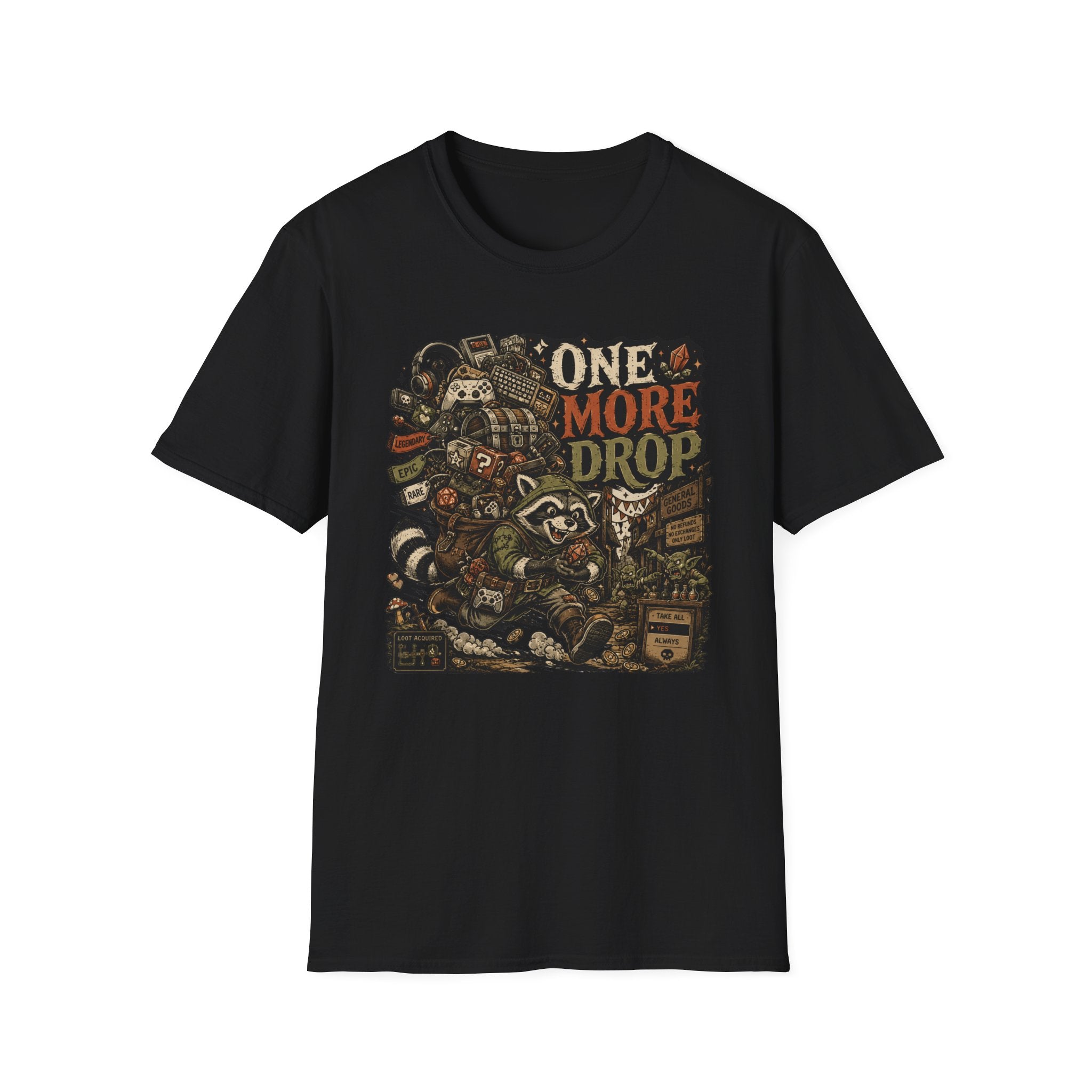 One More Drop Gamer Graphic Tee