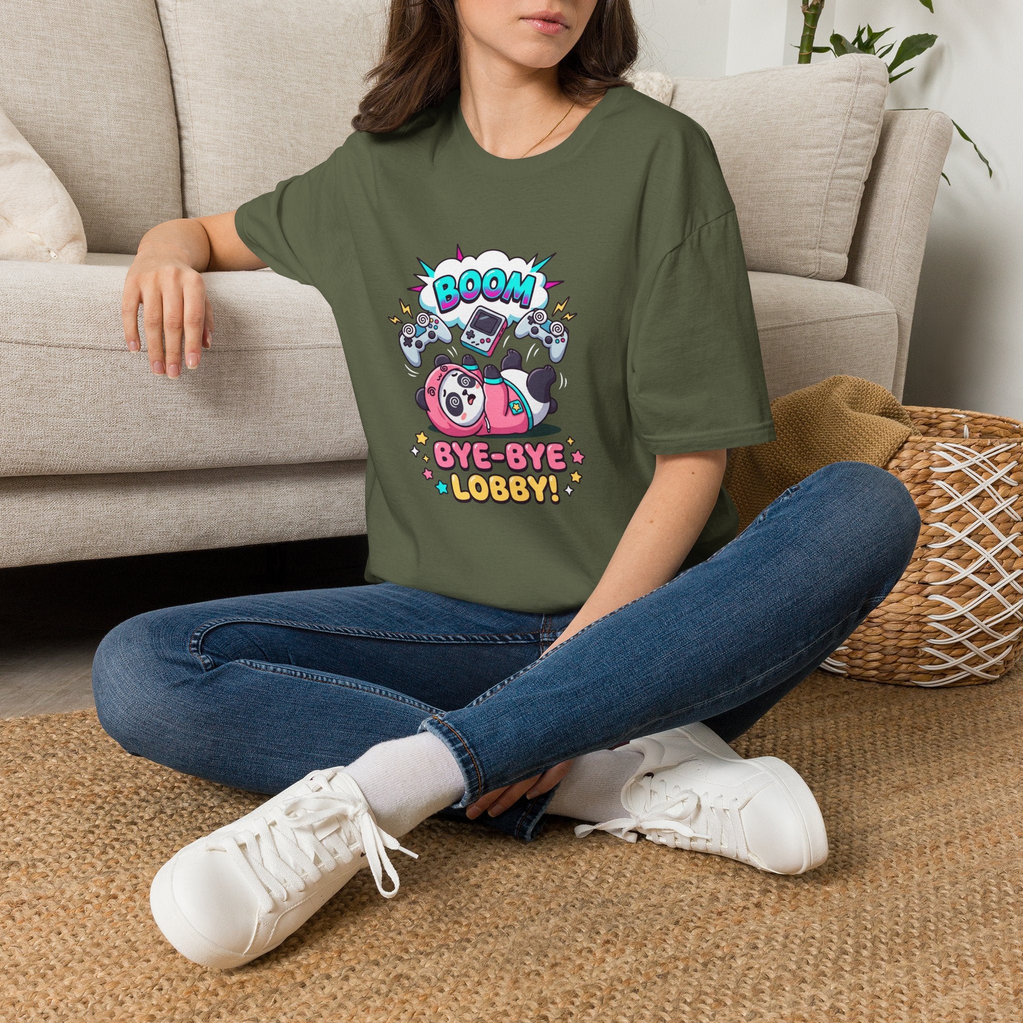 Bye Bye Lobby Gamer Graphic Tee
